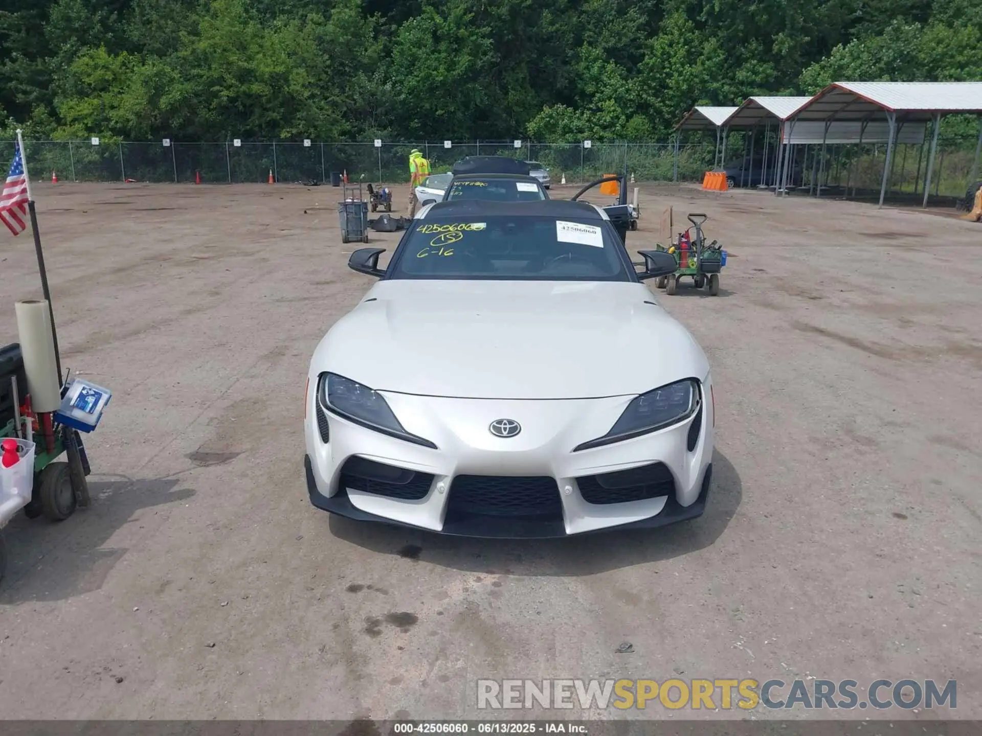 12 fotografías del automóvil dañado WZ1DB0C07MW034612 TOYOTA GR SUPRA 2021
