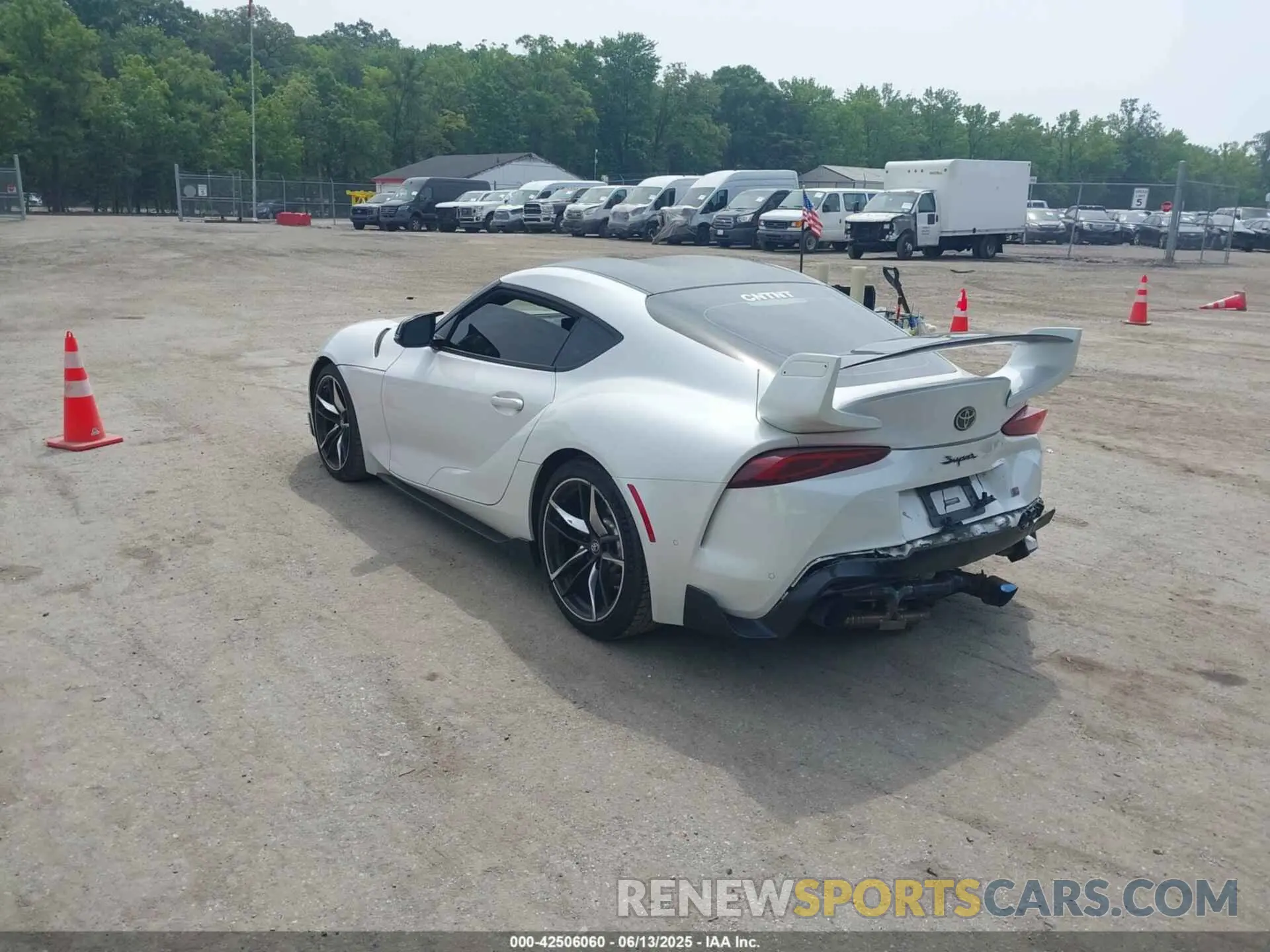 3 fotografías del automóvil dañado WZ1DB0C07MW034612 TOYOTA GR SUPRA 2021