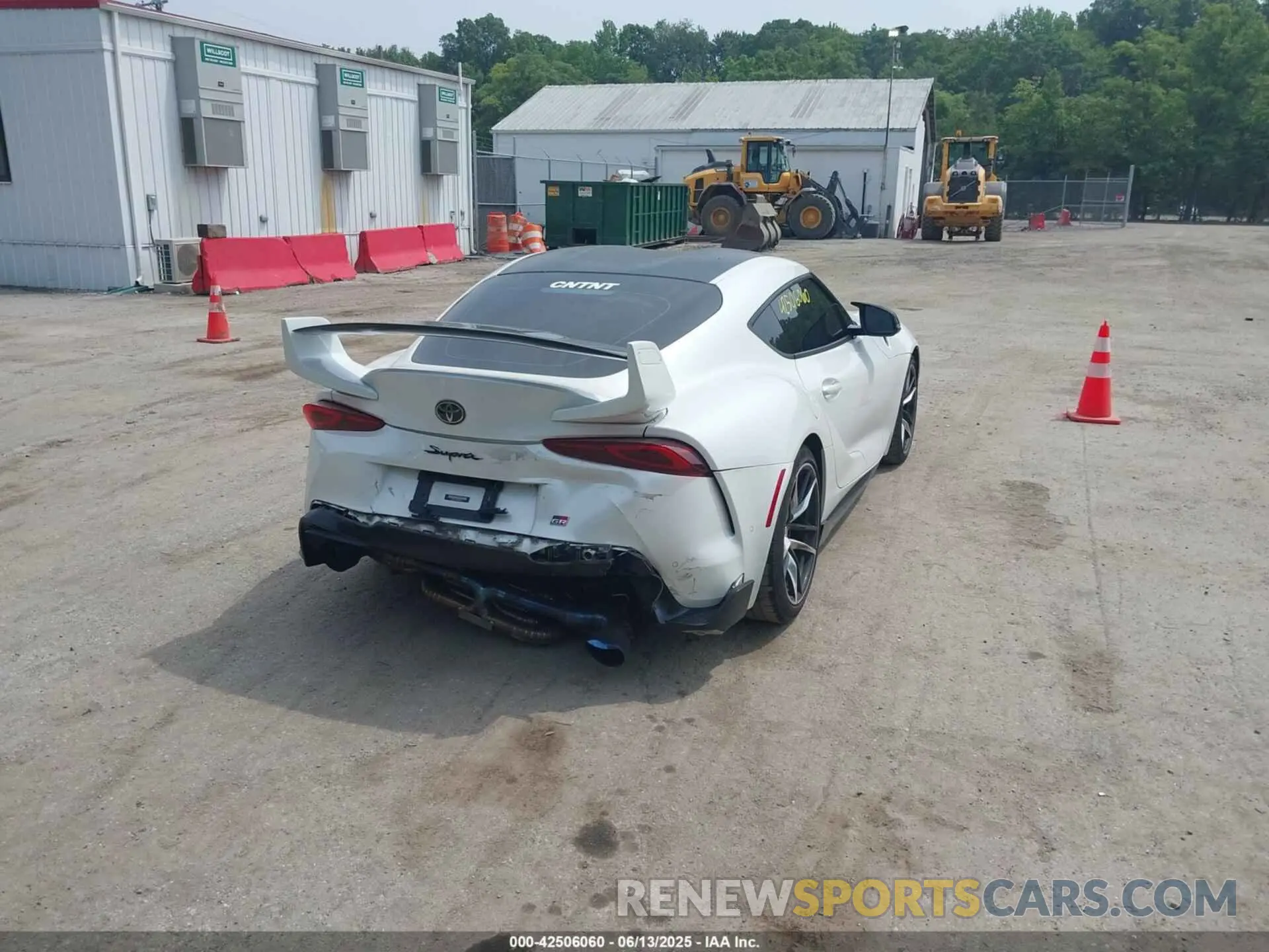 4 fotografías del automóvil dañado WZ1DB0C07MW034612 TOYOTA GR SUPRA 2021
