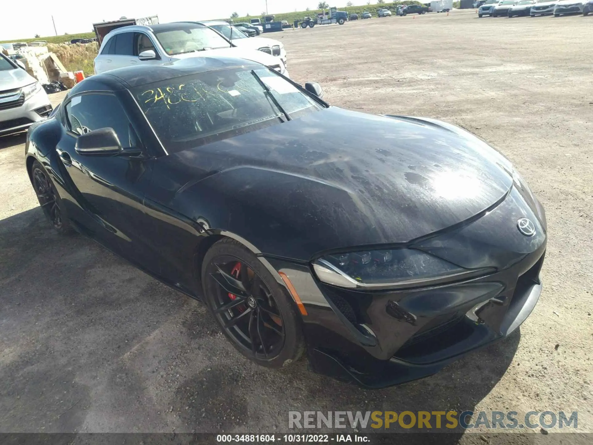 1 fotografías del automóvil dañado WZ1DB0C07MW036599 TOYOTA GR SUPRA 2021
