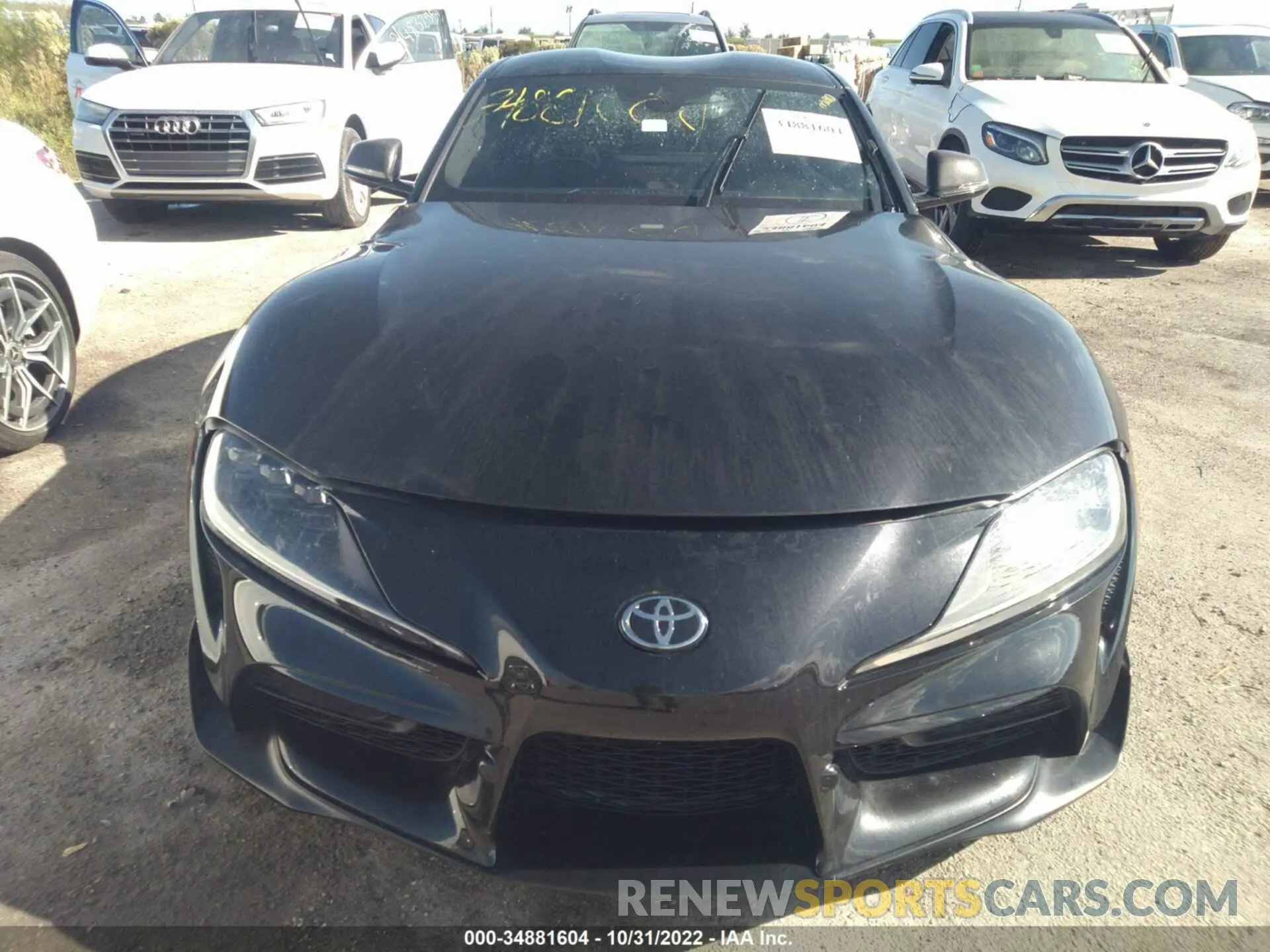6 fotografías del automóvil dañado WZ1DB0C07MW036599 TOYOTA GR SUPRA 2021
