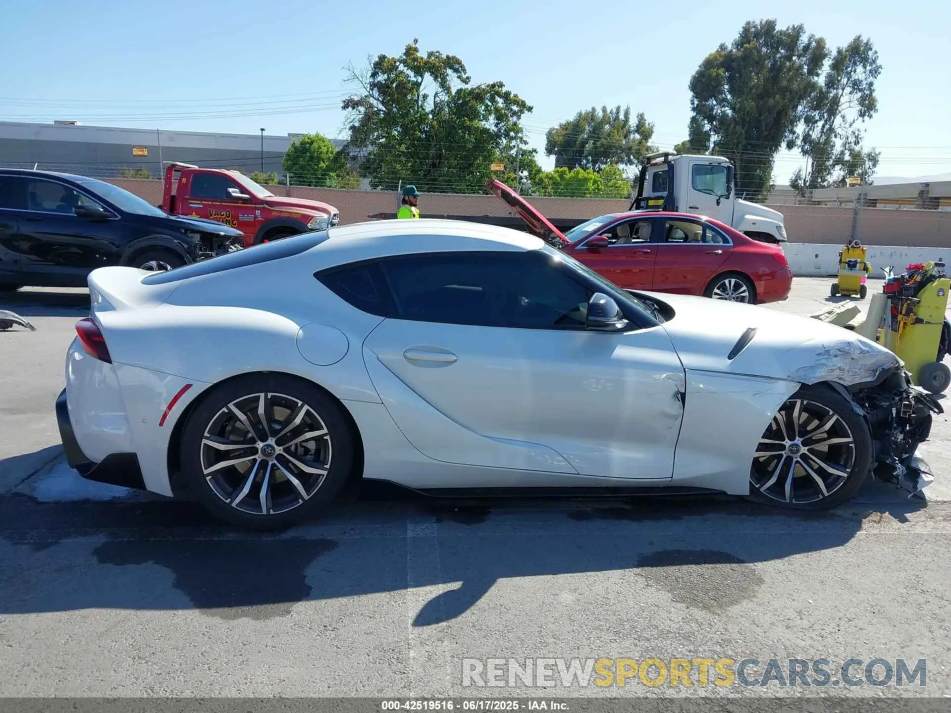 13 fotografías del automóvil dañado WZ1DB2C01MW039946 TOYOTA GR SUPRA 2021