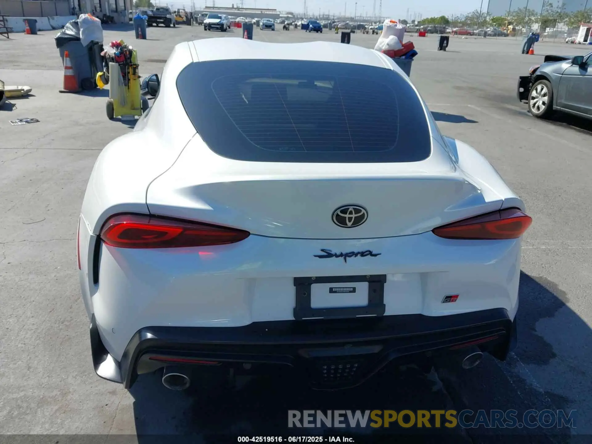 16 fotografías del automóvil dañado WZ1DB2C01MW039946 TOYOTA GR SUPRA 2021