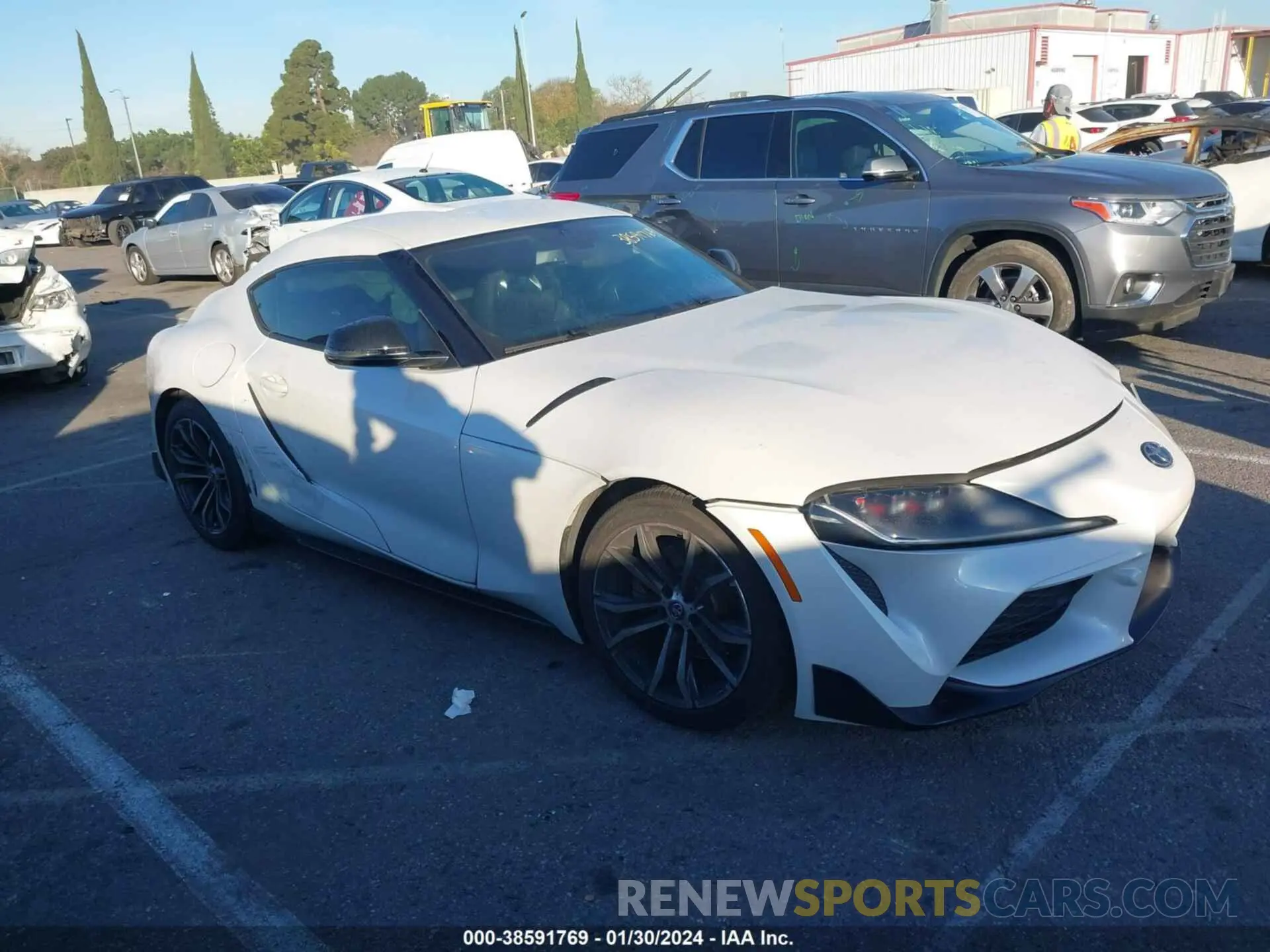 1 fotografías del automóvil dañado WZ1DB2C02MW040359 TOYOTA GR SUPRA 2021
