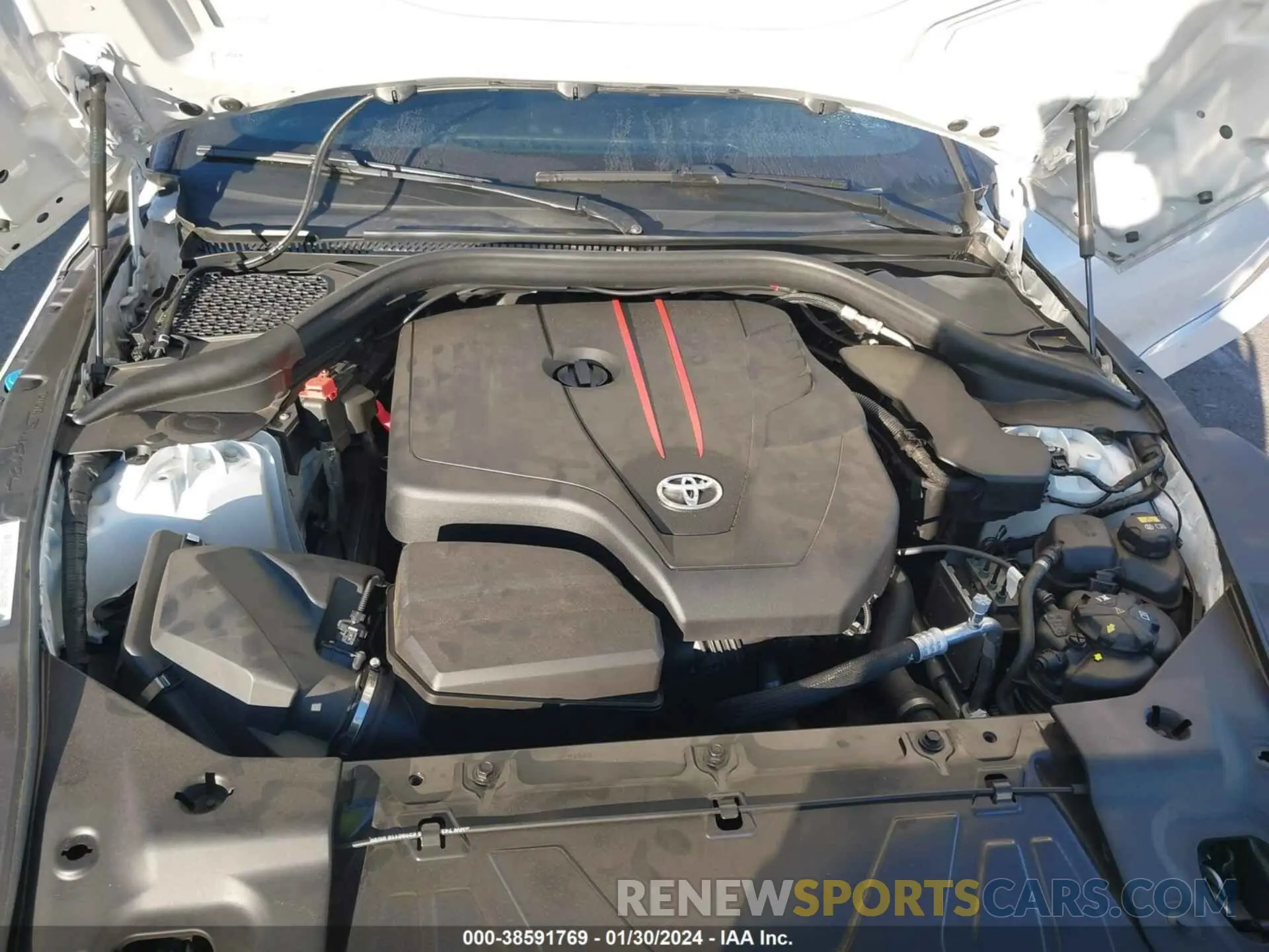 10 fotografías del automóvil dañado WZ1DB2C02MW040359 TOYOTA GR SUPRA 2021