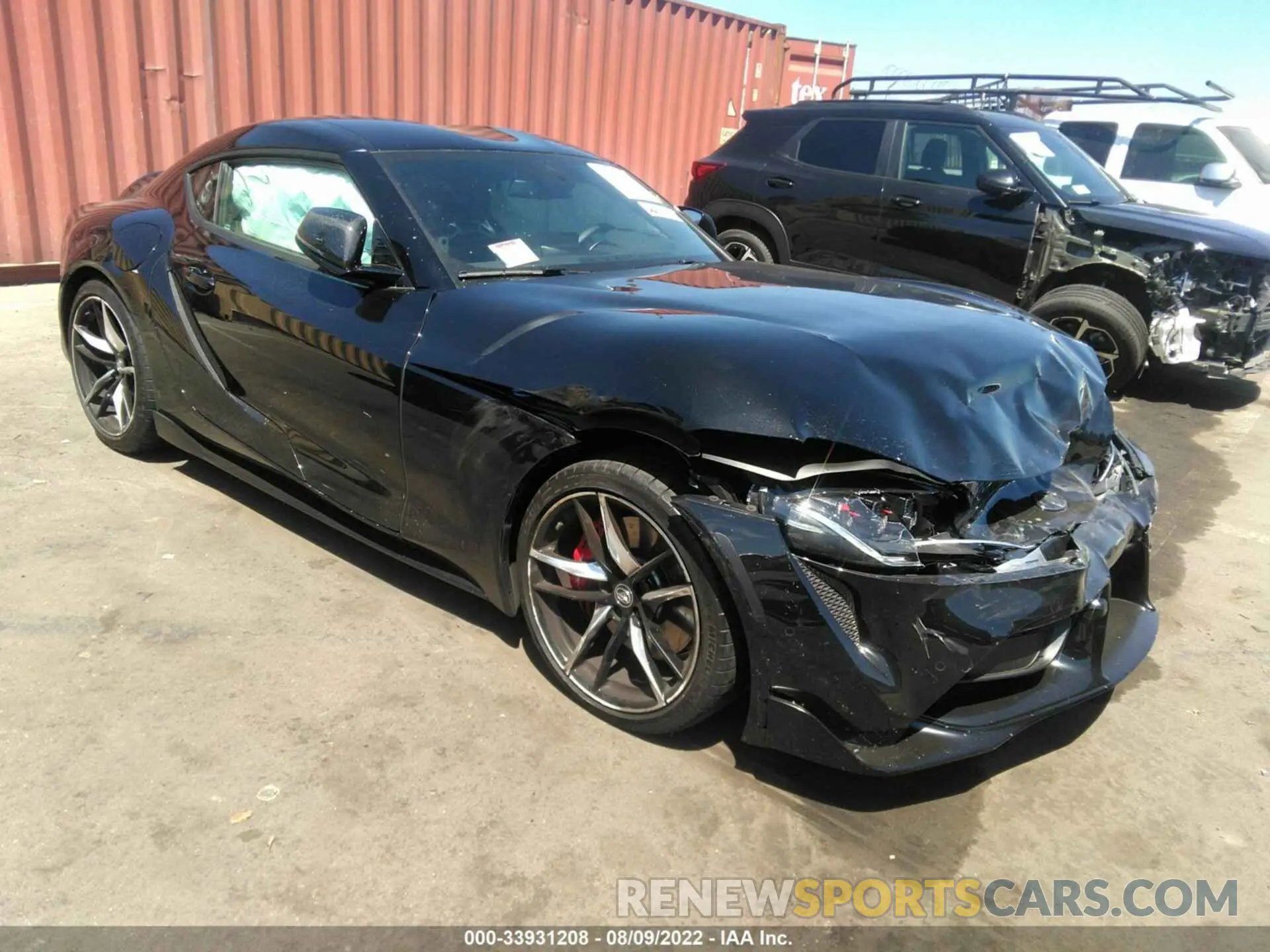 1 fotografías del automóvil dañado WZ1DB0C00NW052029 TOYOTA GR SUPRA 2022