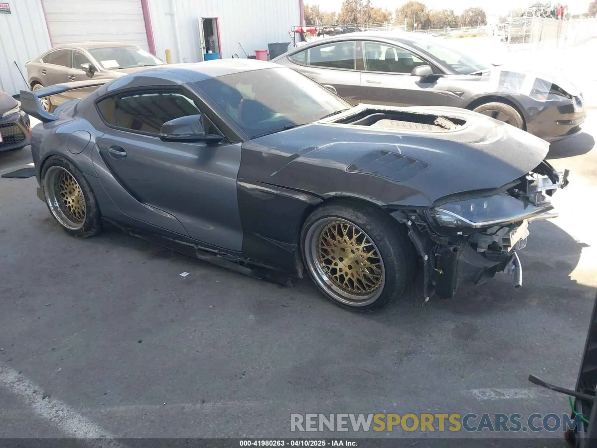 1 fotografías del automóvil dañado WZ1DB0C01NW048846 TOYOTA GR SUPRA 2022