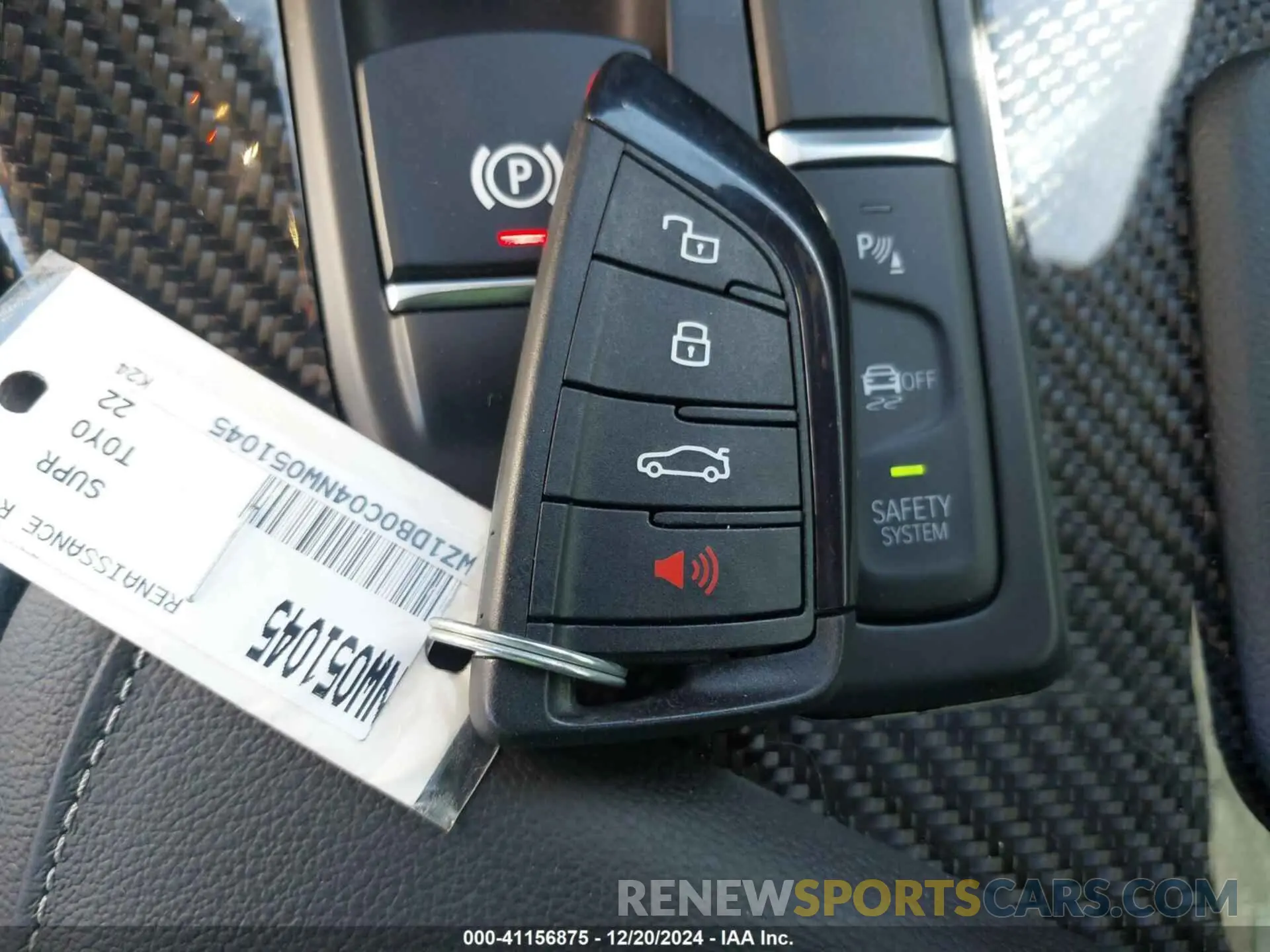 11 fotografías del automóvil dañado WZ1DB0C04NW051045 TOYOTA GR SUPRA 2022
