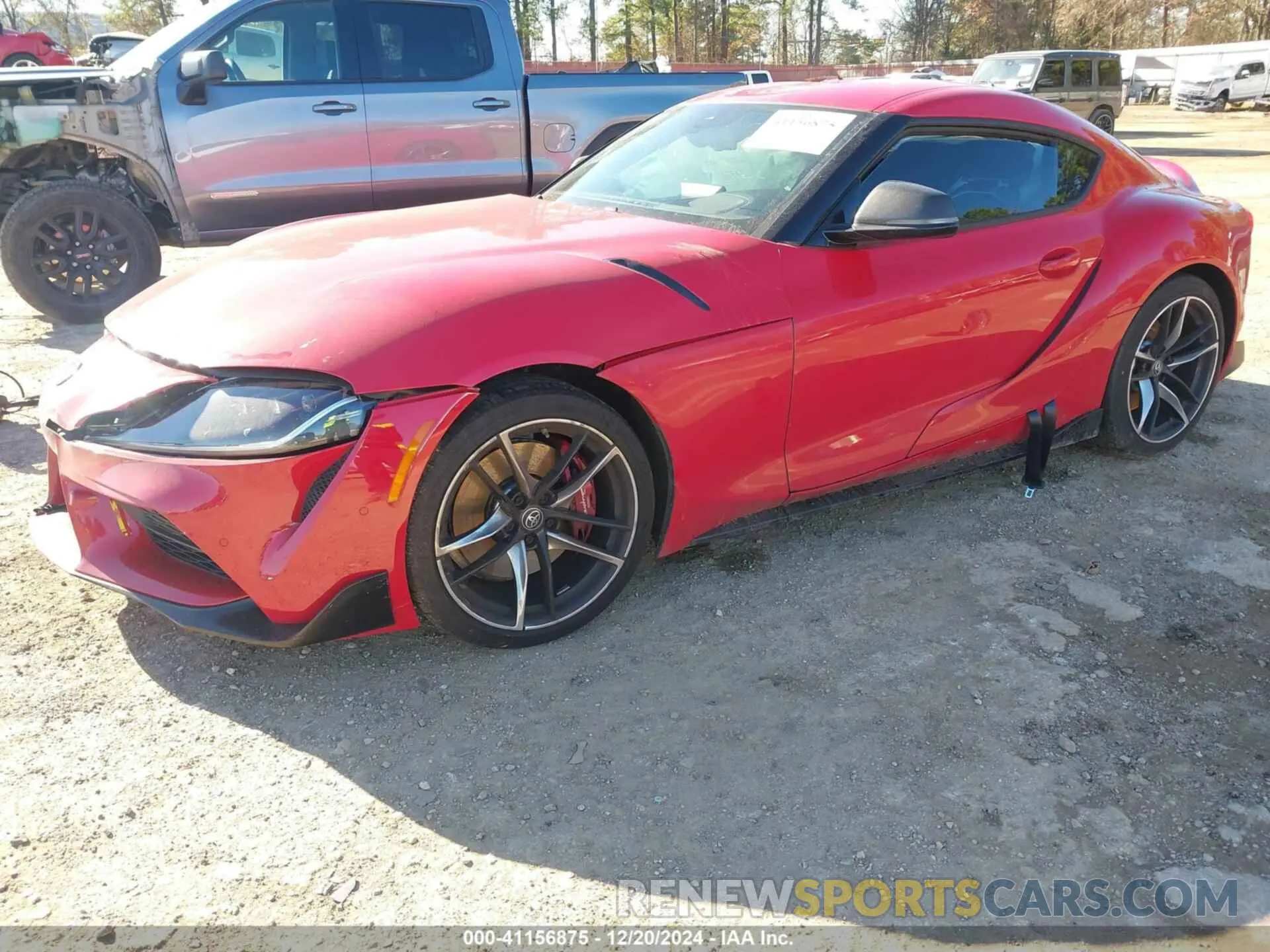 2 fotografías del automóvil dañado WZ1DB0C04NW051045 TOYOTA GR SUPRA 2022