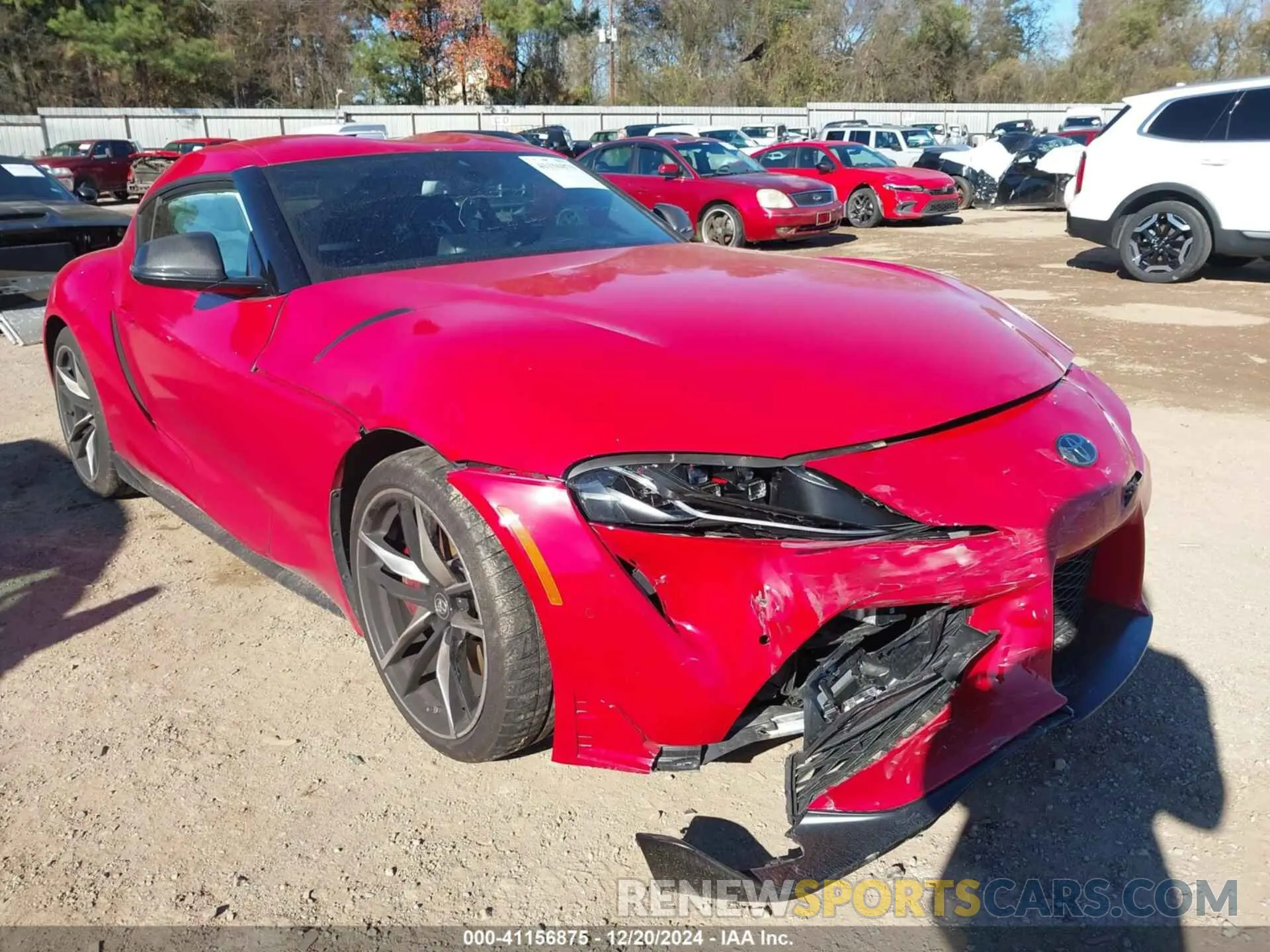 6 fotografías del automóvil dañado WZ1DB0C04NW051045 TOYOTA GR SUPRA 2022
