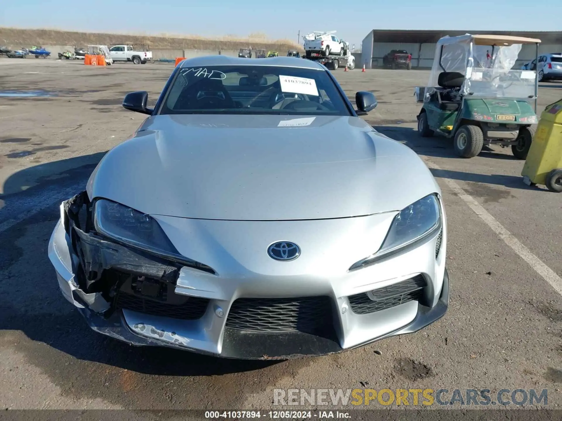 12 fotografías del automóvil dañado WZ1DB0C06NW050804 TOYOTA GR SUPRA 2022