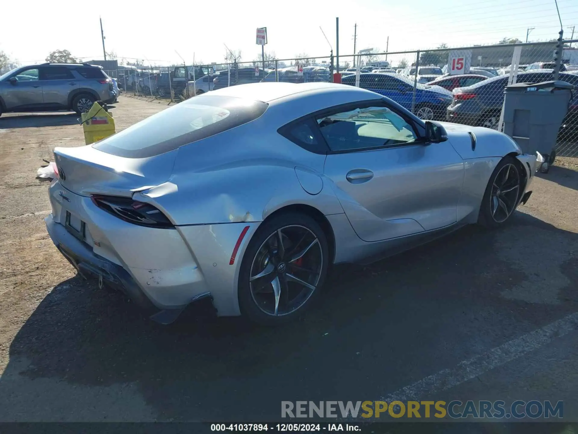 4 fotografías del automóvil dañado WZ1DB0C06NW050804 TOYOTA GR SUPRA 2022