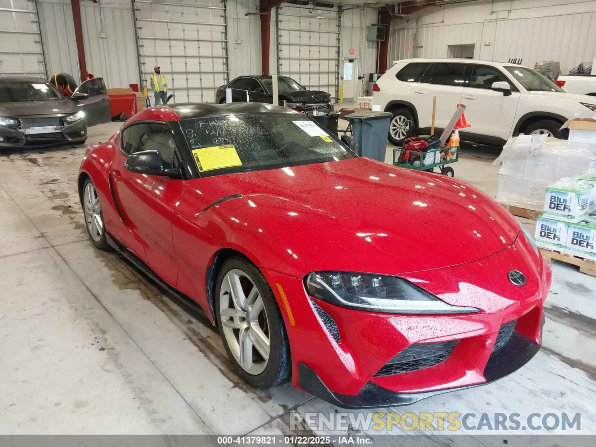 1 fotografías del automóvil dañado WZ1DB0G00PW056708 TOYOTA GR SUPRA 2023