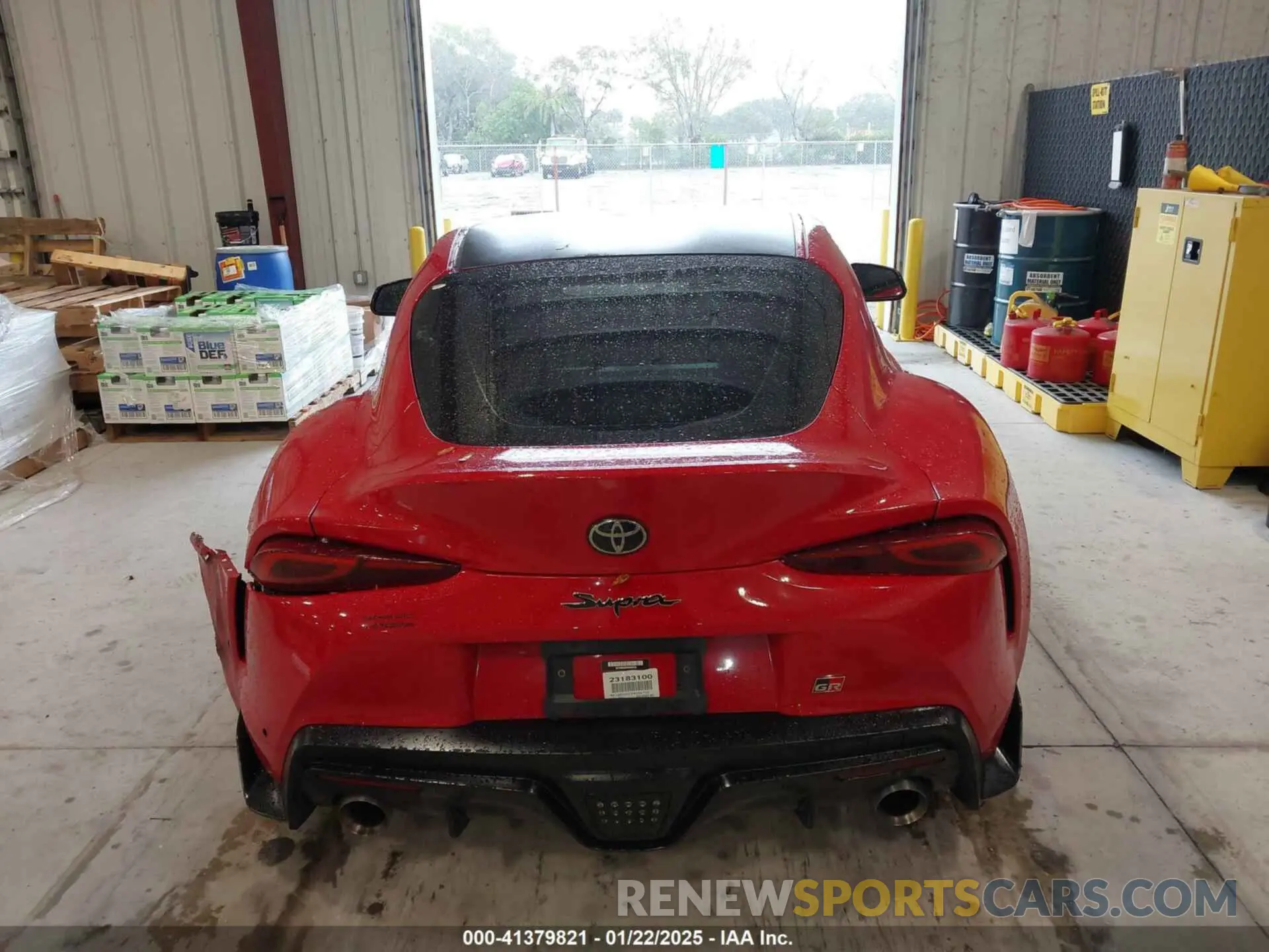 16 fotografías del automóvil dañado WZ1DB0G00PW056708 TOYOTA GR SUPRA 2023
