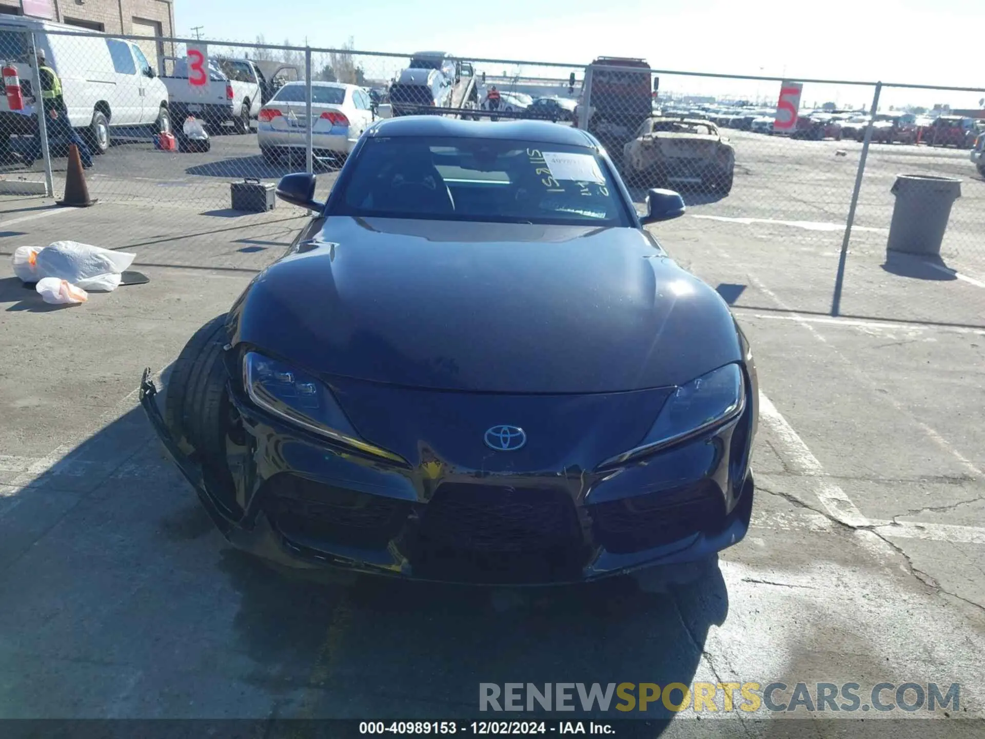 12 fotografías del automóvil dañado WZ1DB0G04PW057392 TOYOTA GR SUPRA 2023