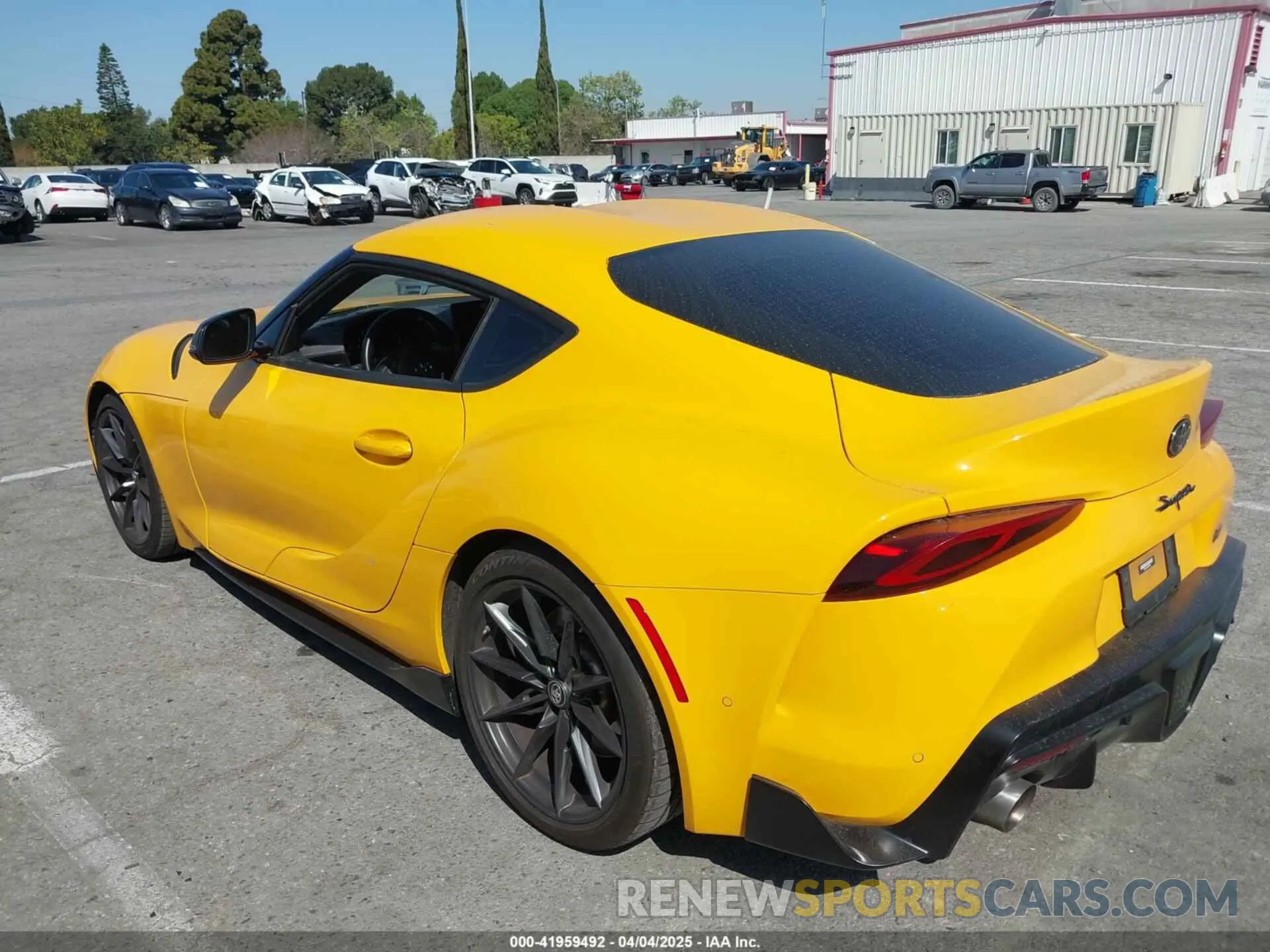 14 fotografías del automóvil dañado WZ1DB0G04PW059918 TOYOTA GR SUPRA 2023