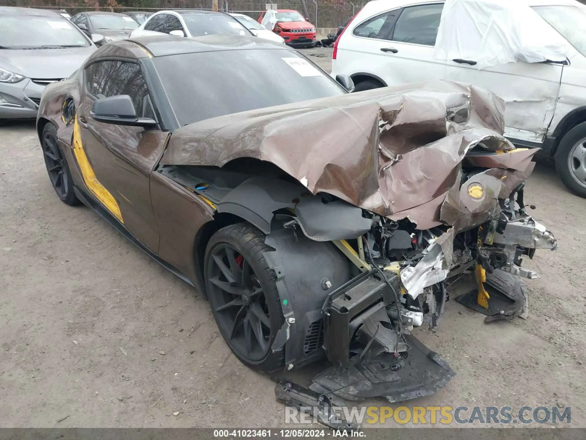 1 fotografías del automóvil dañado WZ1DB0G0XPW060202 TOYOTA GR SUPRA 2023