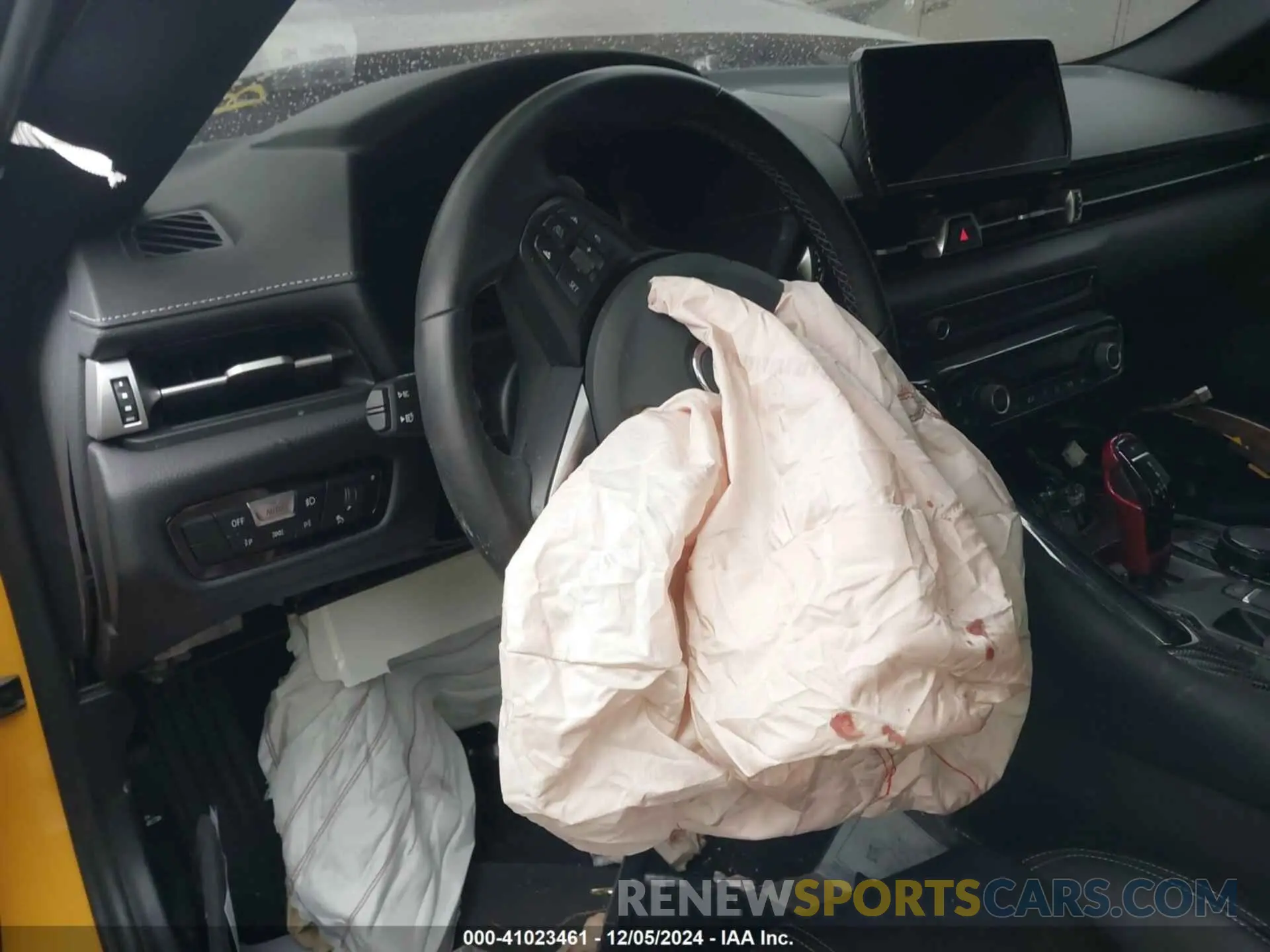 7 fotografías del automóvil dañado WZ1DB0G0XPW060202 TOYOTA GR SUPRA 2023