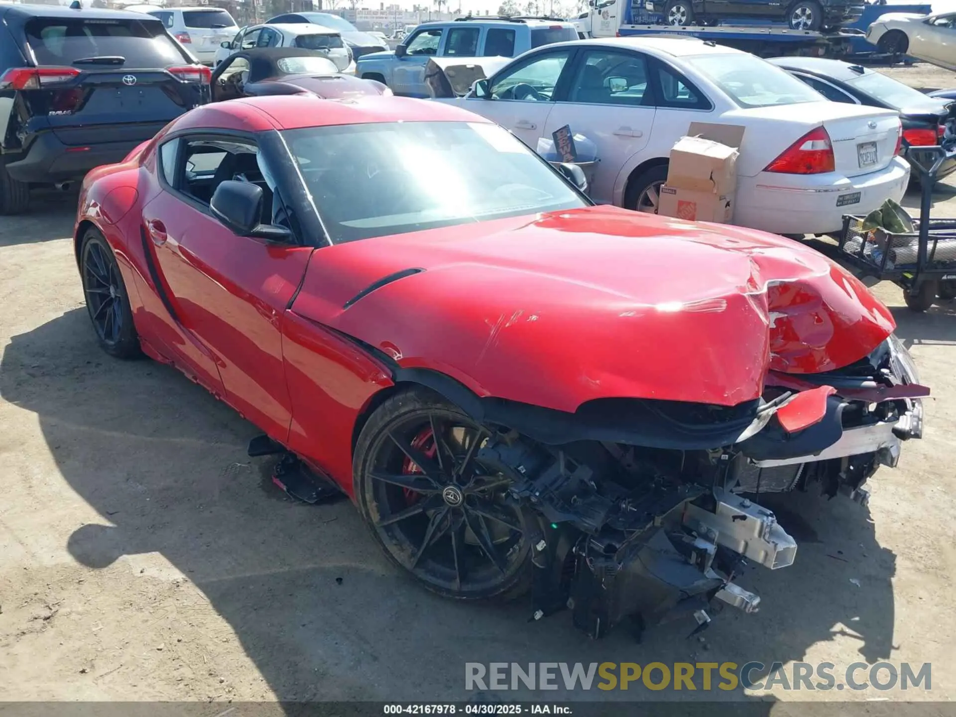 1 fotografías del automóvil dañado WZ1DB0G00RW067405 TOYOTA GR SUPRA 2024