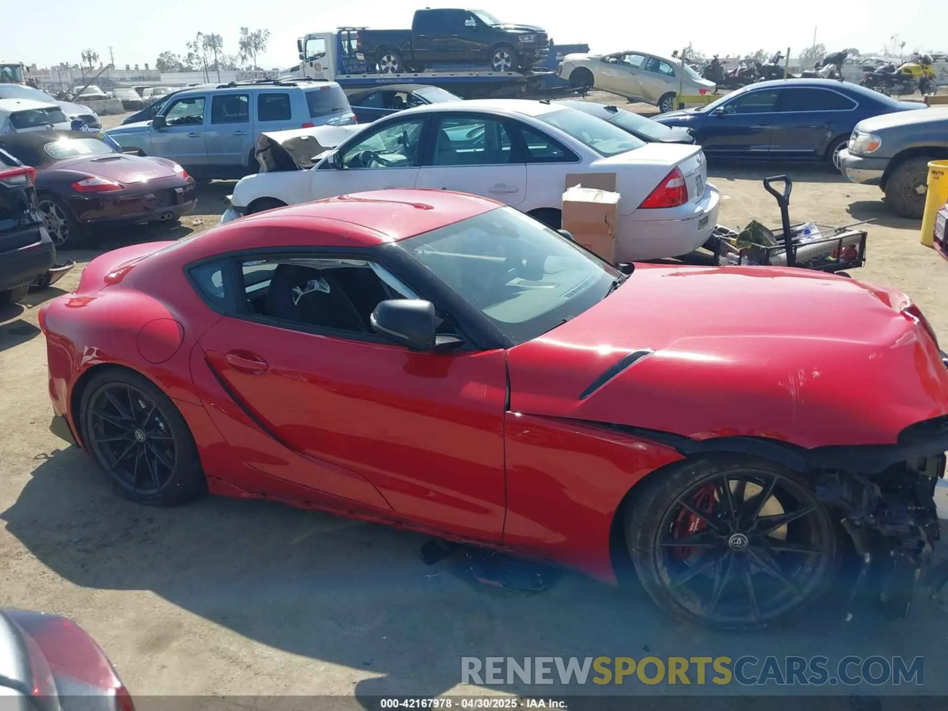 12 fotografías del automóvil dañado WZ1DB0G00RW067405 TOYOTA GR SUPRA 2024
