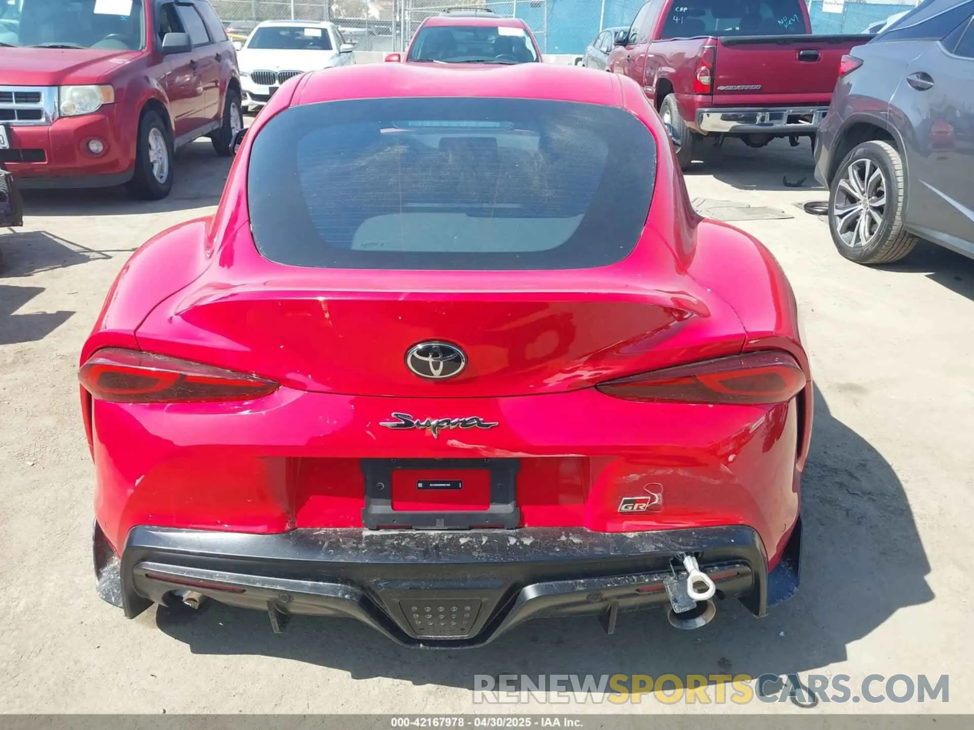 15 fotografías del automóvil dañado WZ1DB0G00RW067405 TOYOTA GR SUPRA 2024