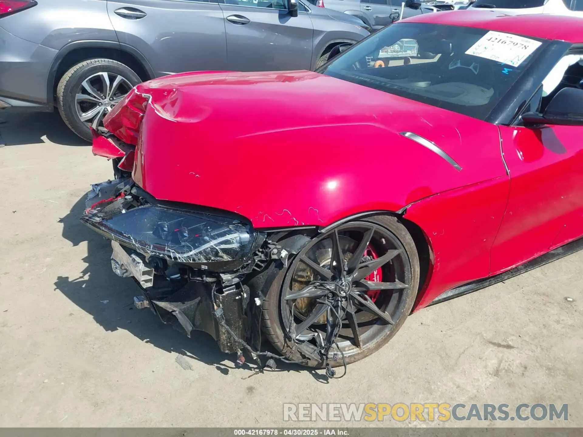 17 fotografías del automóvil dañado WZ1DB0G00RW067405 TOYOTA GR SUPRA 2024