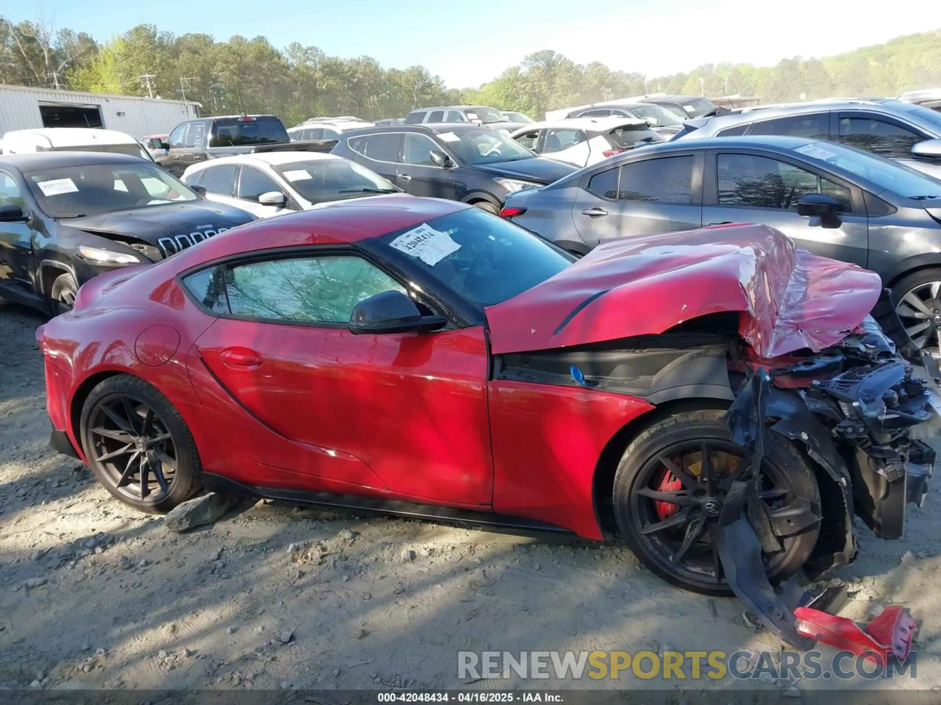 13 fotografías del automóvil dañado WZ1DB0G02RW066126 TOYOTA GR SUPRA 2024