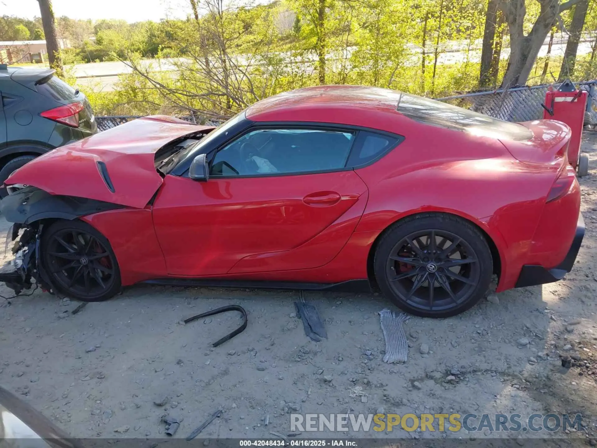 14 fotografías del automóvil dañado WZ1DB0G02RW066126 TOYOTA GR SUPRA 2024