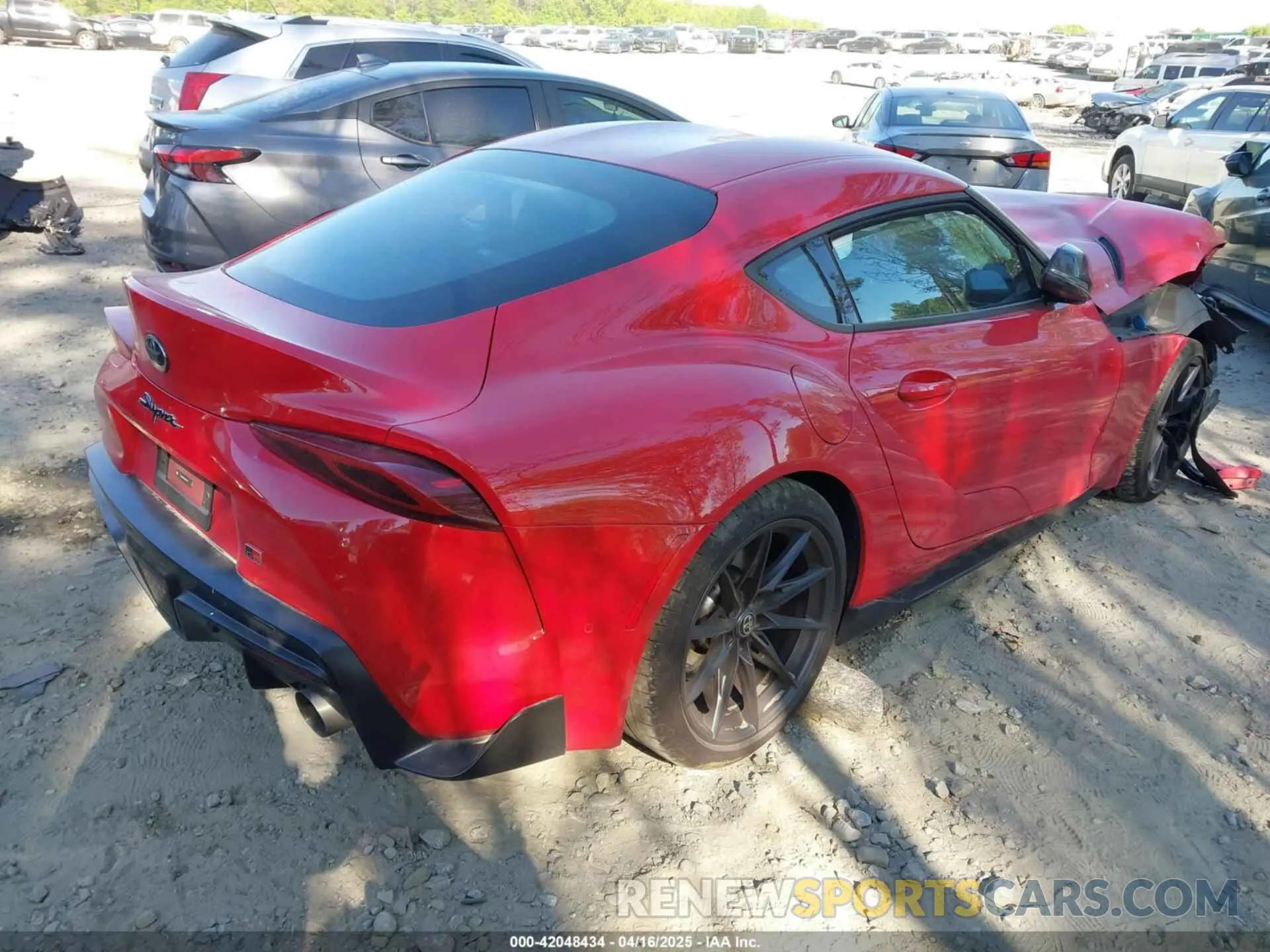 4 fotografías del automóvil dañado WZ1DB0G02RW066126 TOYOTA GR SUPRA 2024