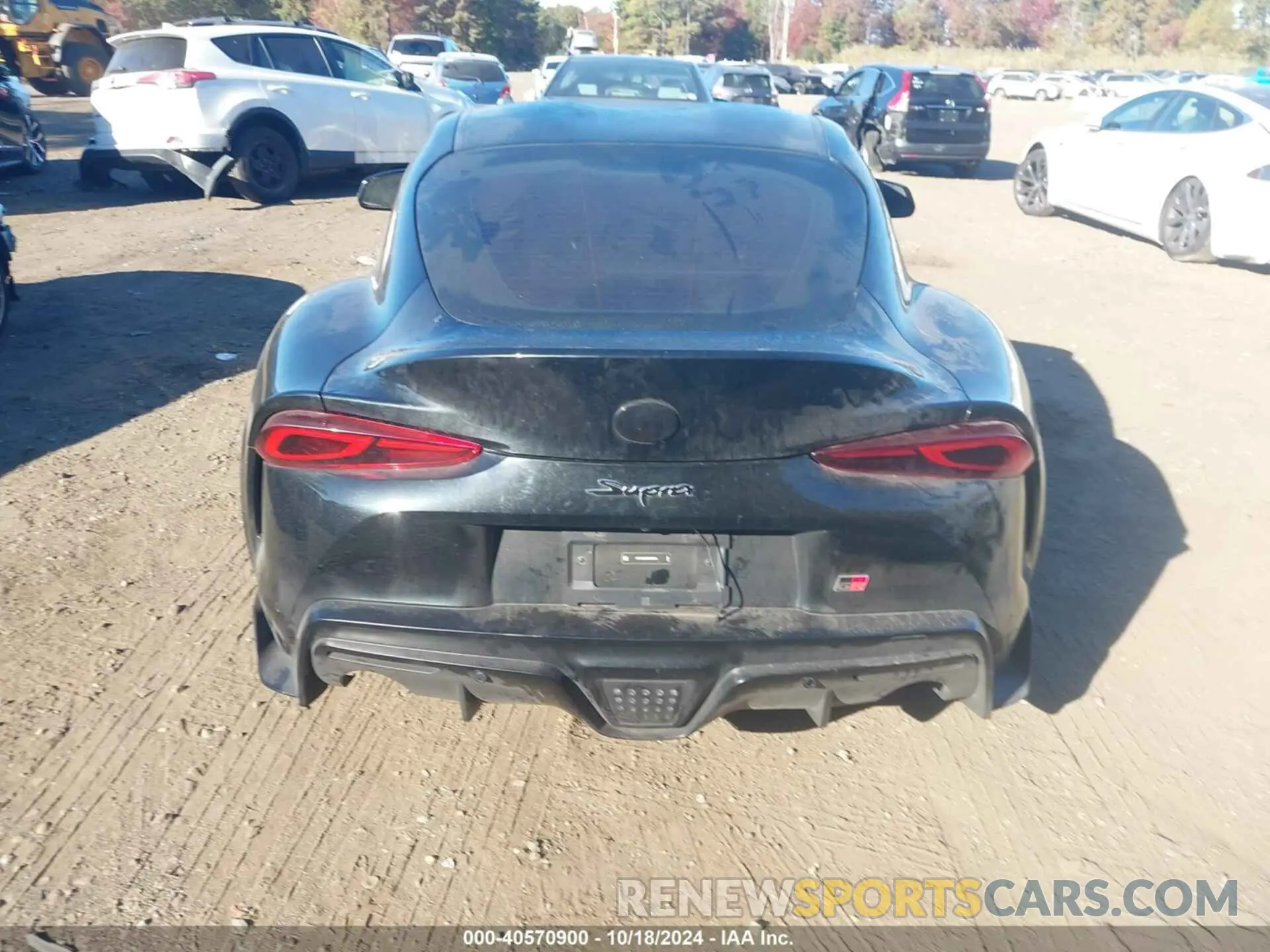 16 fotografías del automóvil dañado WZ1DB0G03RW065244 TOYOTA GR SUPRA 2024