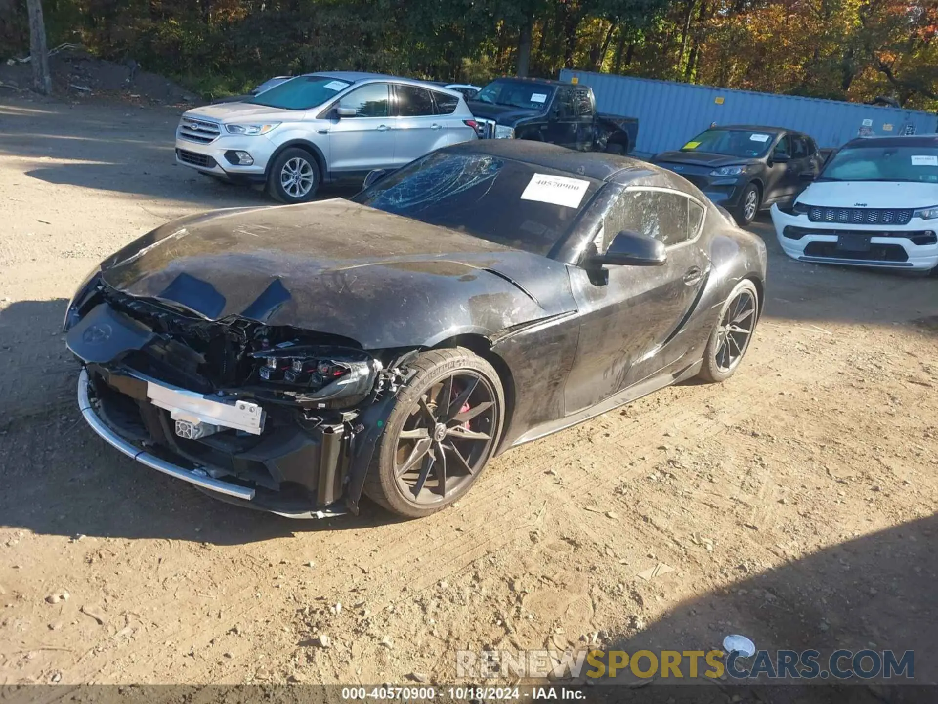 2 fotografías del automóvil dañado WZ1DB0G03RW065244 TOYOTA GR SUPRA 2024