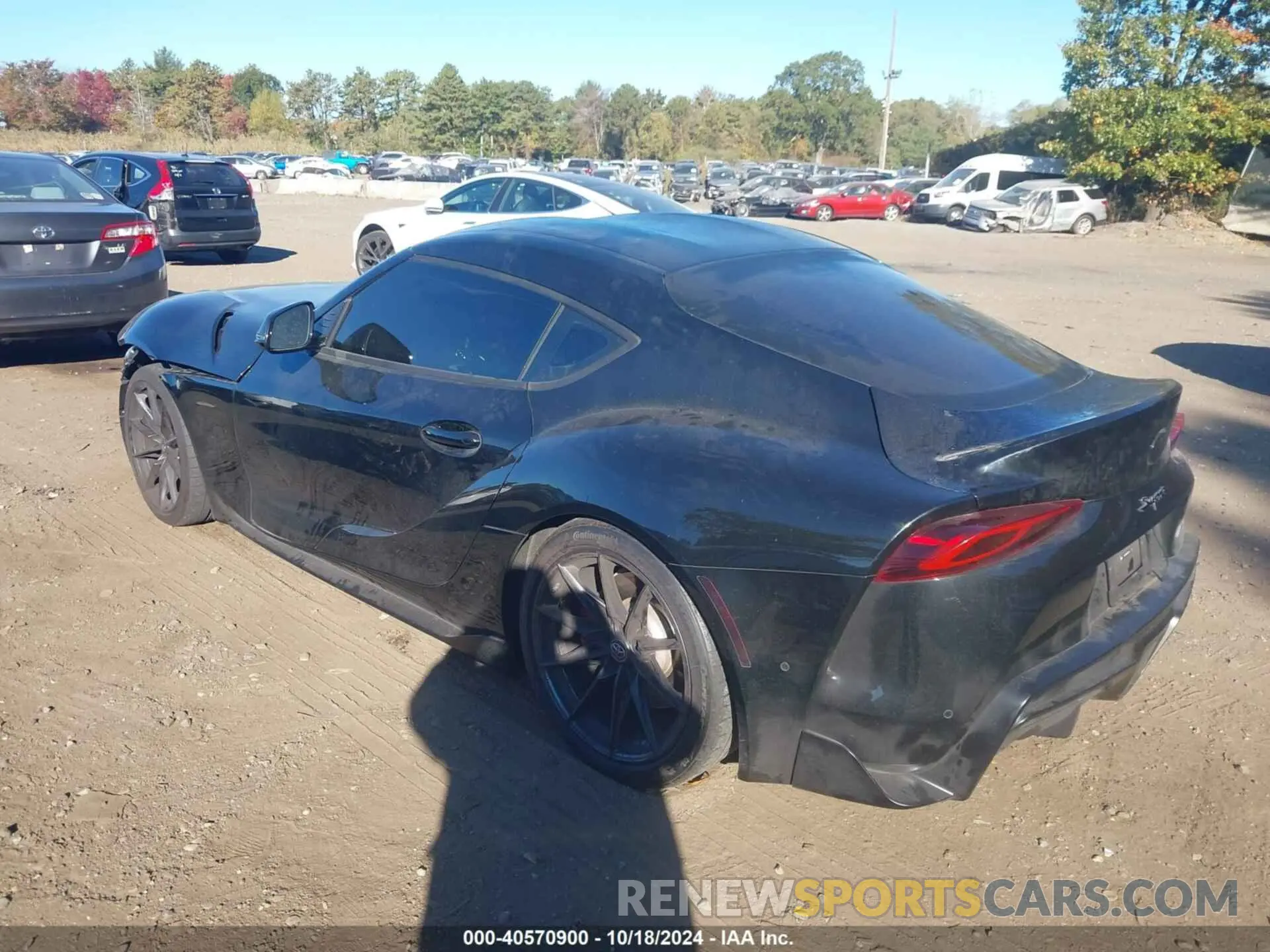 3 fotografías del automóvil dañado WZ1DB0G03RW065244 TOYOTA GR SUPRA 2024