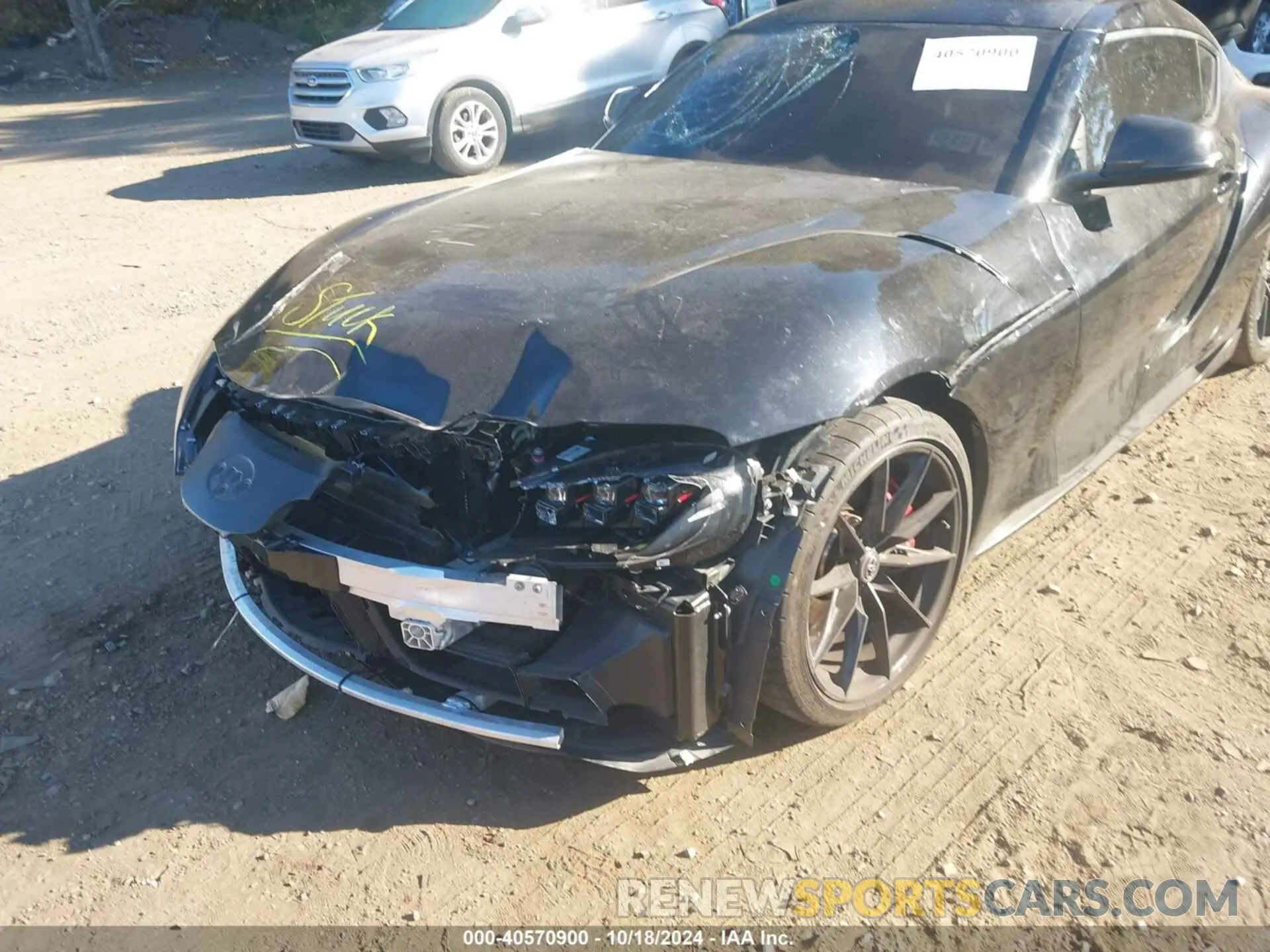 6 fotografías del automóvil dañado WZ1DB0G03RW065244 TOYOTA GR SUPRA 2024
