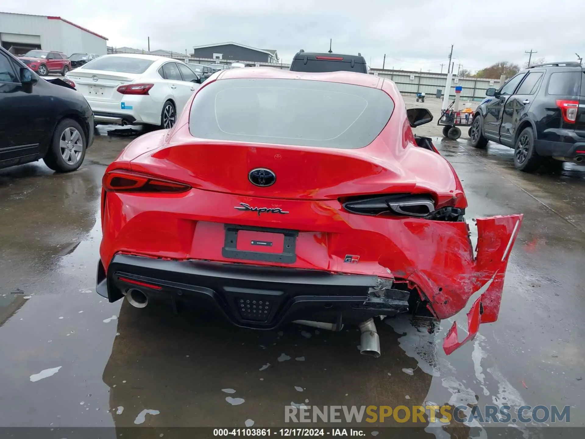 12 fotografías del automóvil dañado WZ1DB0G05RW066587 TOYOTA GR SUPRA 2024