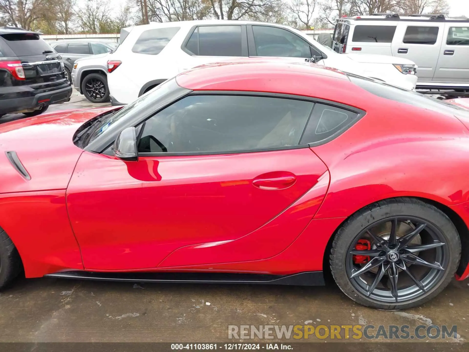 15 fotografías del automóvil dañado WZ1DB0G05RW066587 TOYOTA GR SUPRA 2024