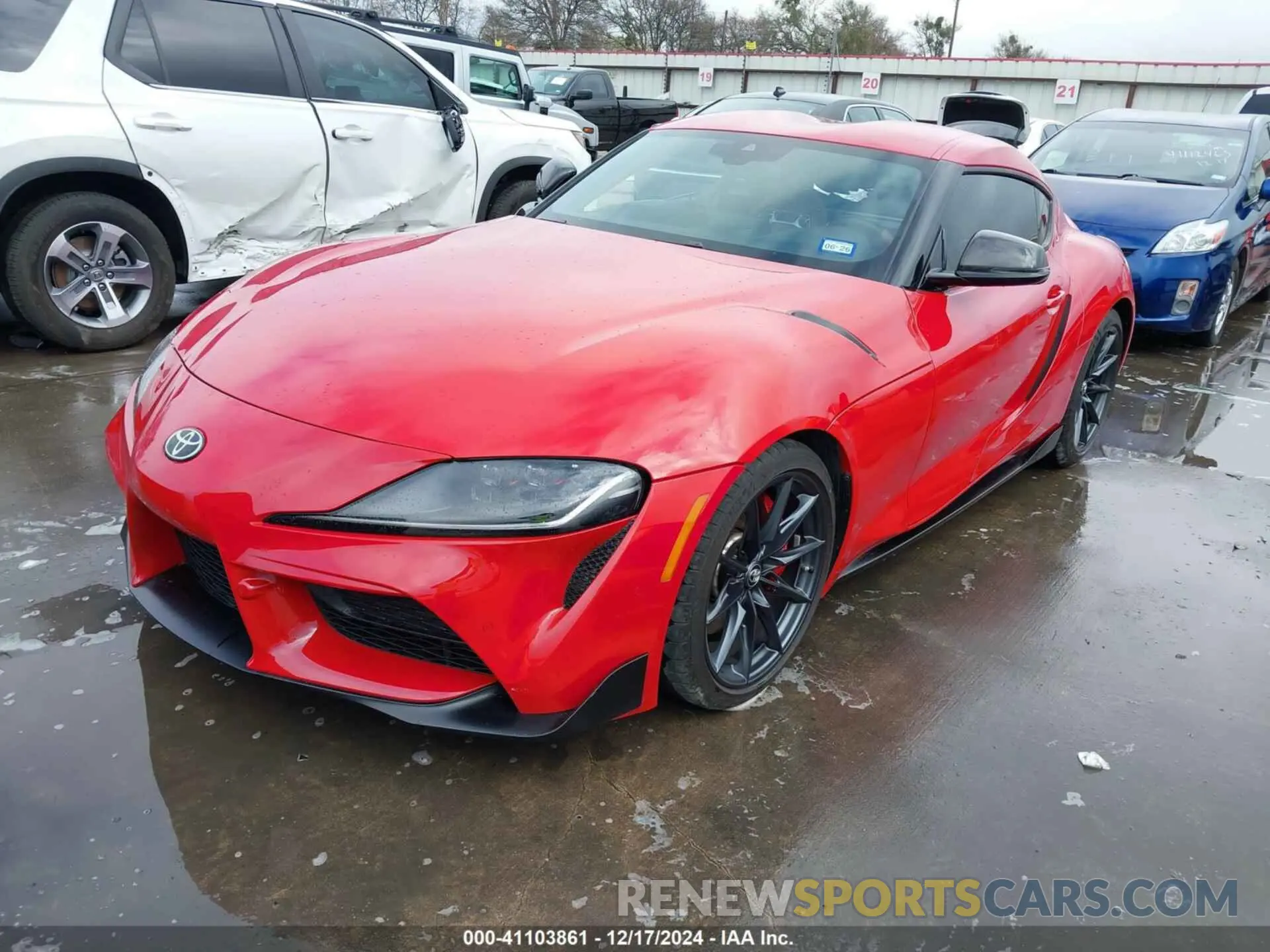 2 fotografías del automóvil dañado WZ1DB0G05RW066587 TOYOTA GR SUPRA 2024