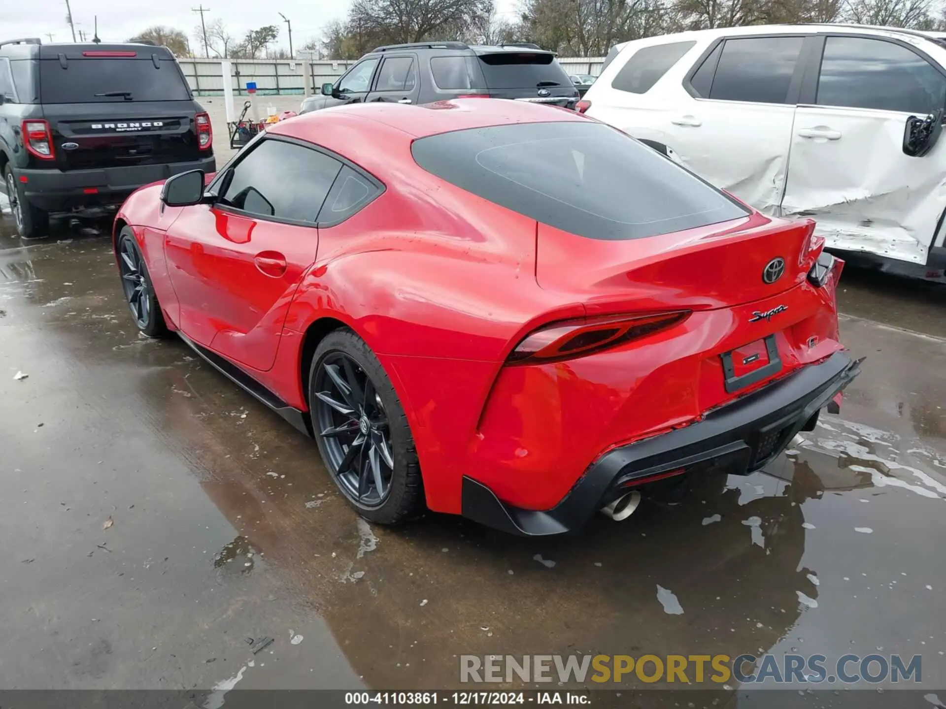 3 fotografías del automóvil dañado WZ1DB0G05RW066587 TOYOTA GR SUPRA 2024