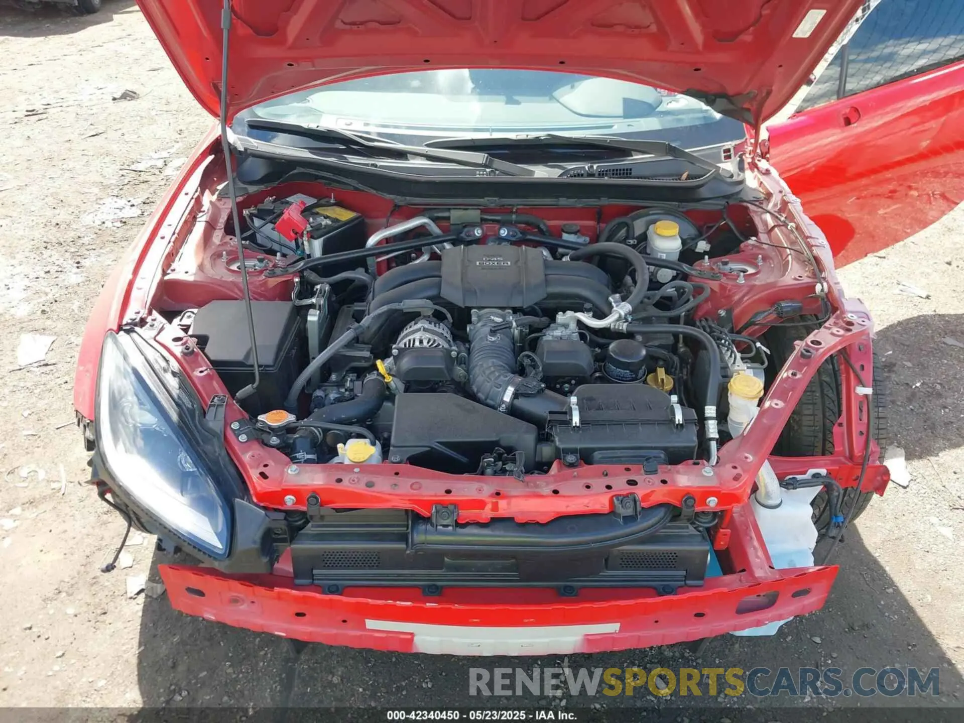 10 fotografías del automóvil dañado JF1ZNBB15N9755311 TOYOTA GR86 2022