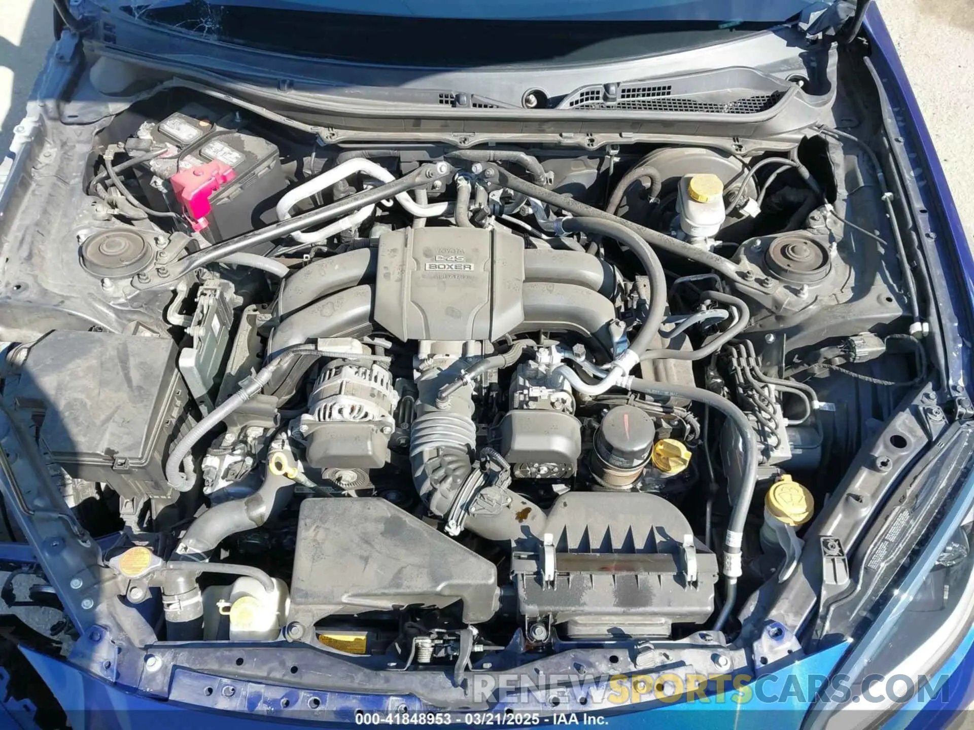 10 fotografías del automóvil dañado JF1ZNBC11N8751342 TOYOTA GR86 2022