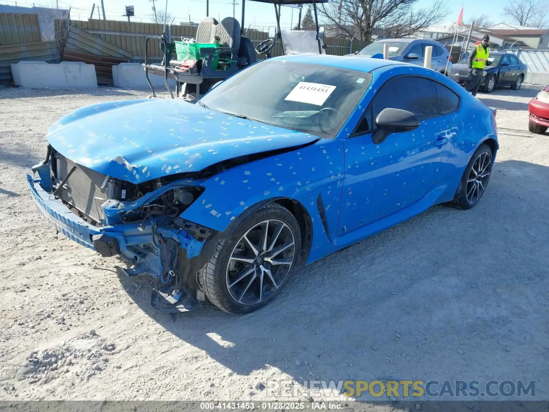 2 fotografías del automóvil dañado JF1ZNBC11N8756315 TOYOTA GR86 2022