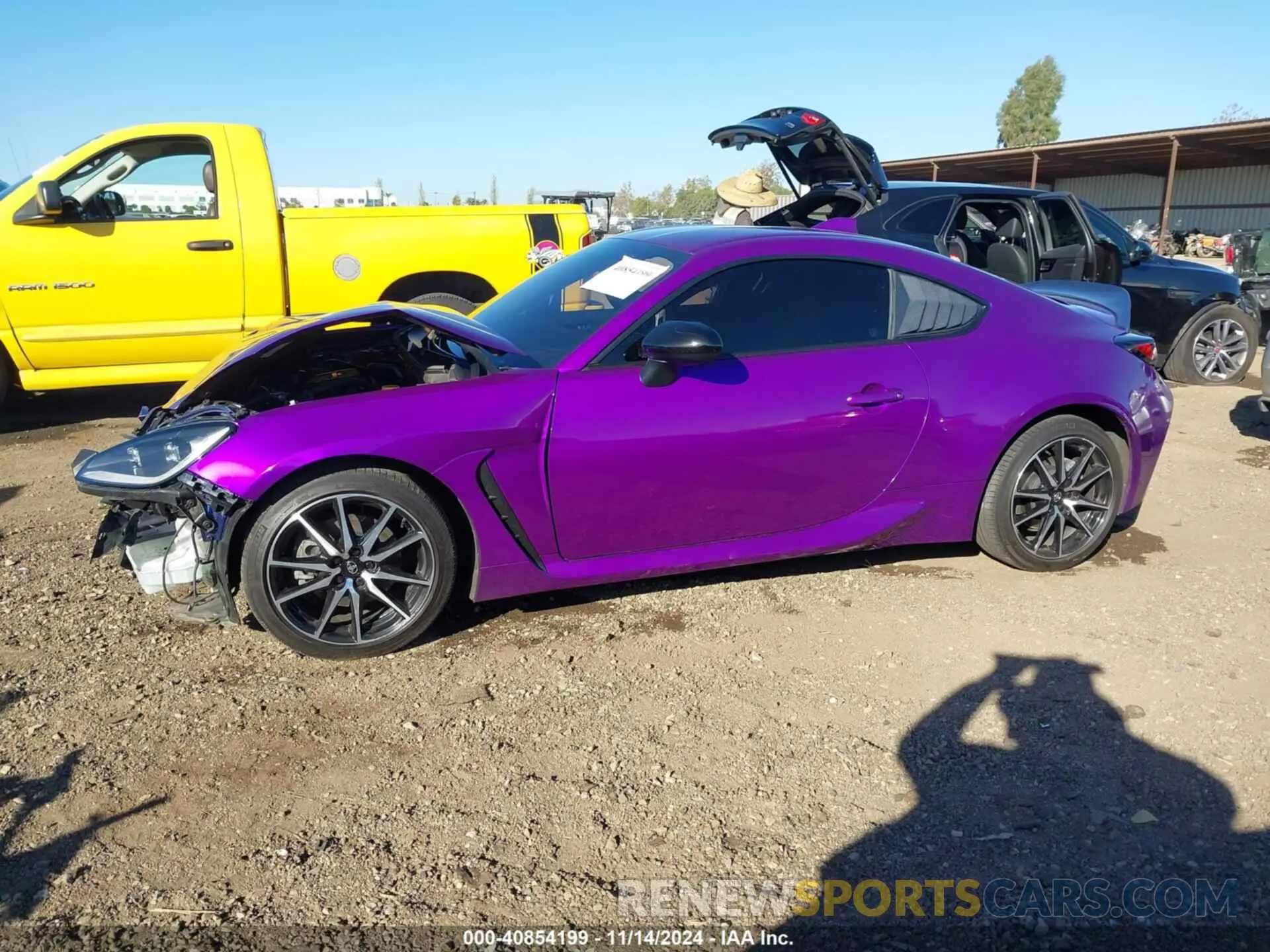 14 fotografías del automóvil dañado JF1ZNBC17N8755928 TOYOTA GR86 2022