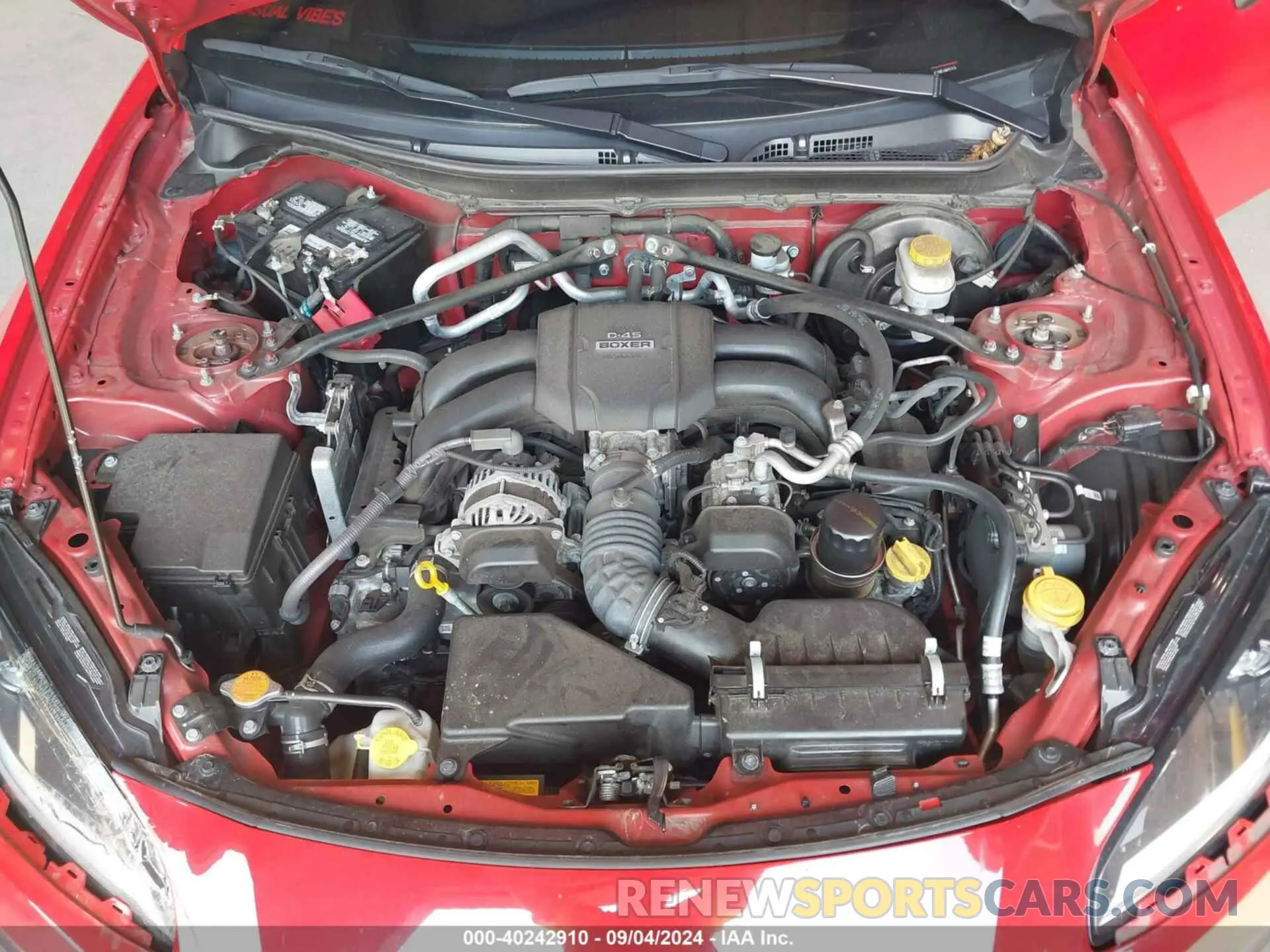 10 fotografías del automóvil dañado JF1ZNBE14N9757174 TOYOTA GR86 2022