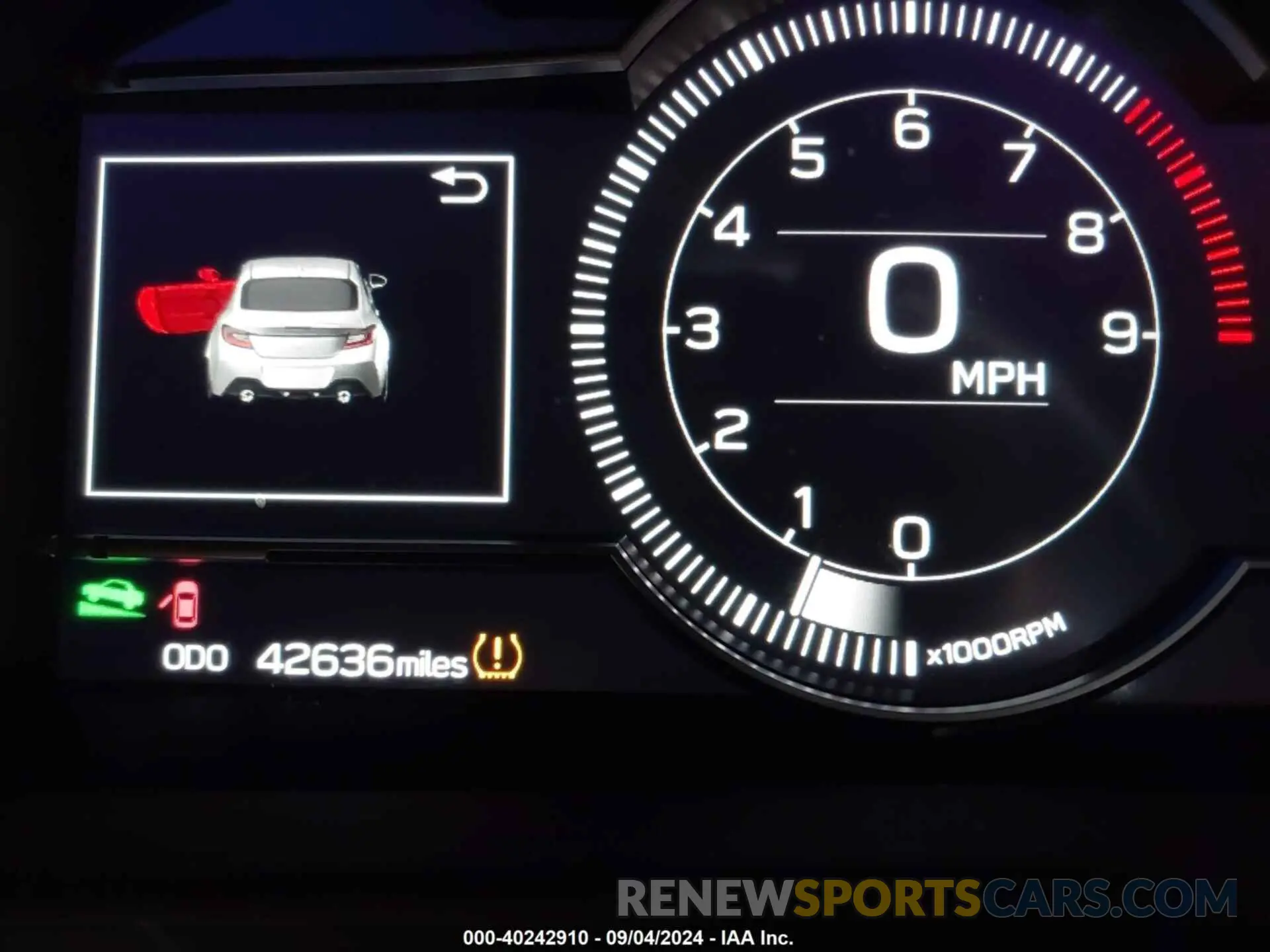 15 fotografías del automóvil dañado JF1ZNBE14N9757174 TOYOTA GR86 2022
