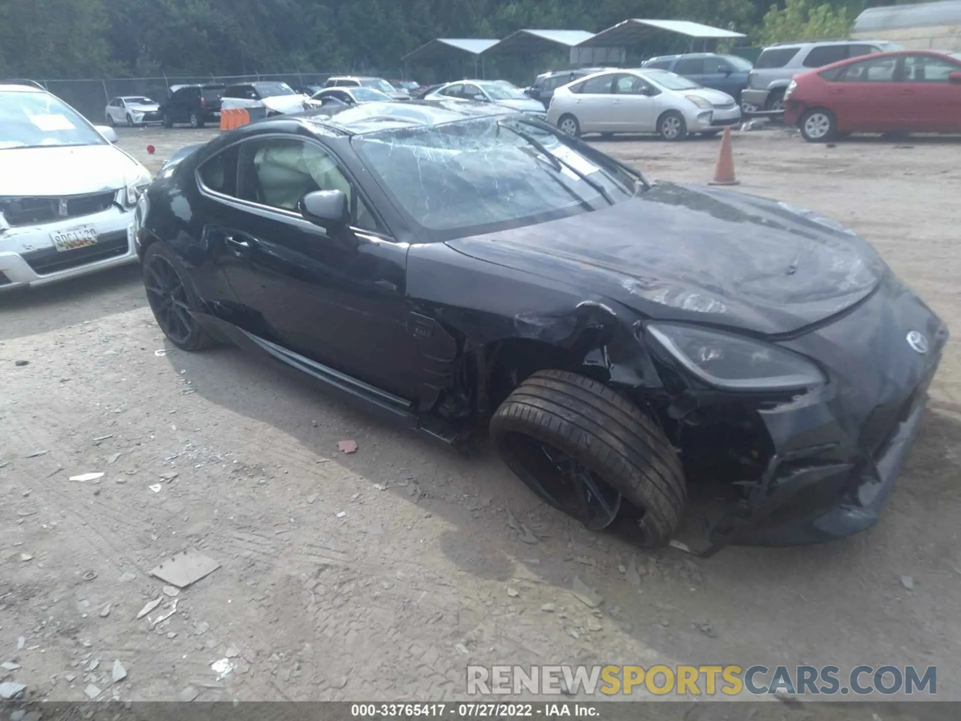 1 fotografías del automóvil dañado JF1ZNBF10N8750792 TOYOTA GR86 2022