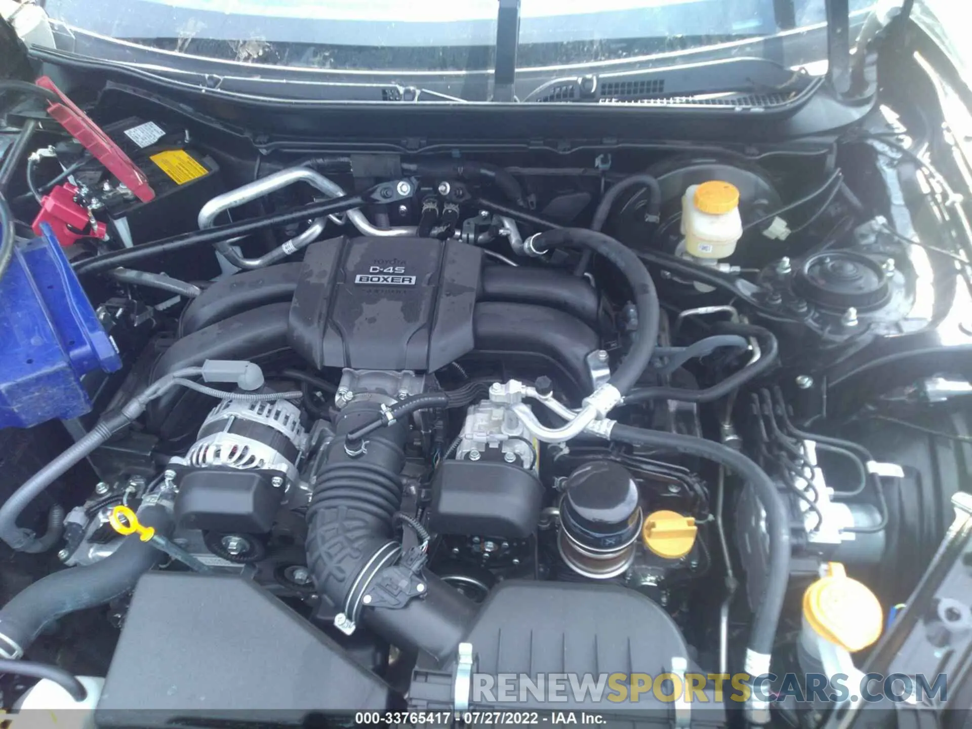10 fotografías del automóvil dañado JF1ZNBF10N8750792 TOYOTA GR86 2022