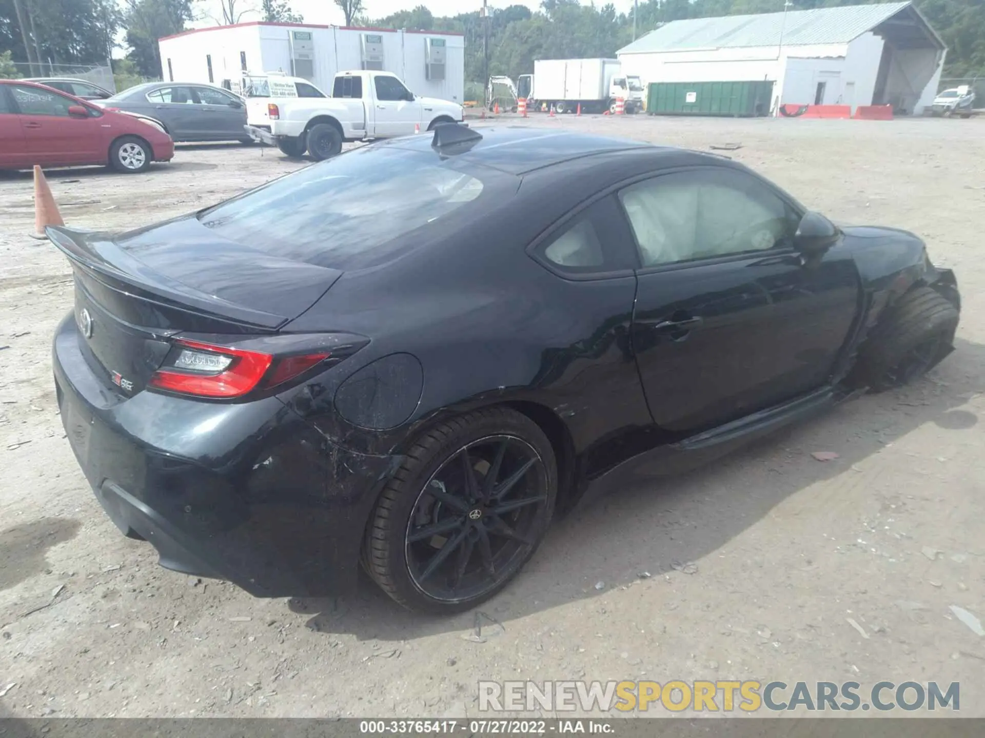 4 fotografías del automóvil dañado JF1ZNBF10N8750792 TOYOTA GR86 2022