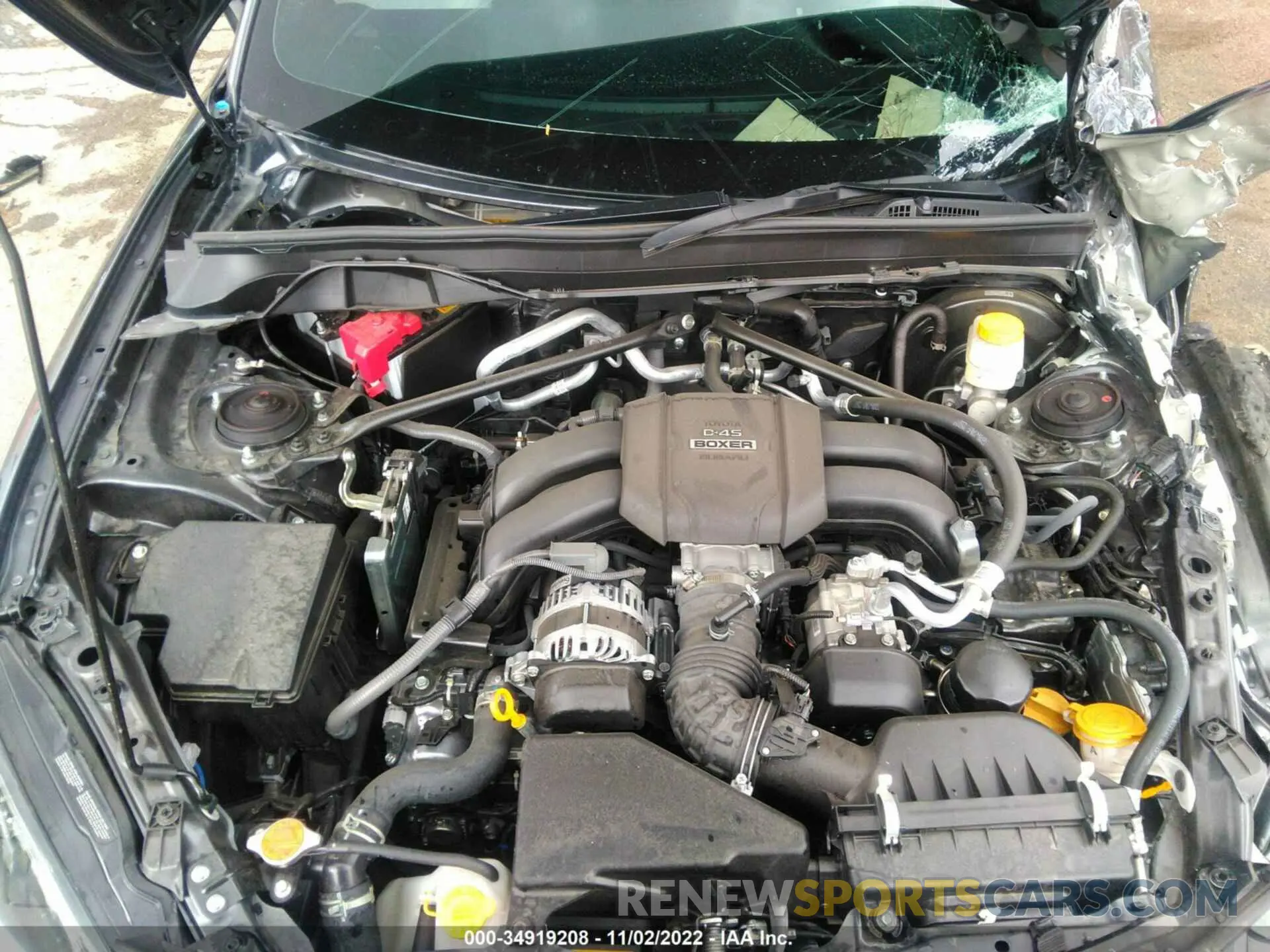 10 fotografías del automóvil dañado JF1ZNBF11N8752924 TOYOTA GR86 2022