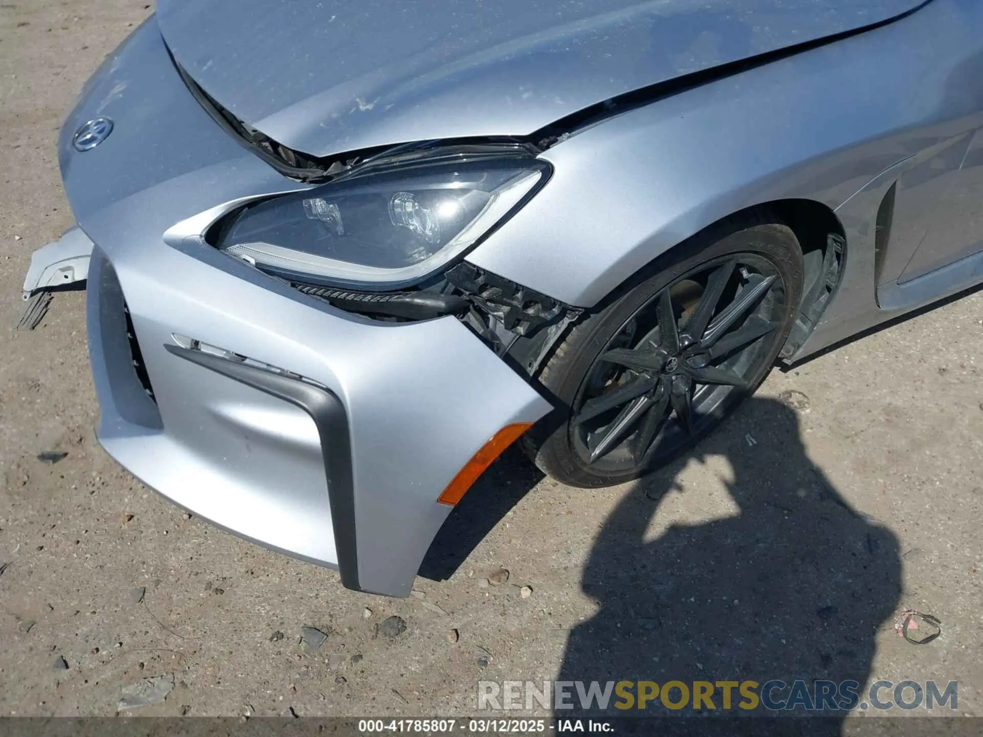 6 fotografías del automóvil dañado JF1ZNBF17N8754578 TOYOTA GR86 2022
