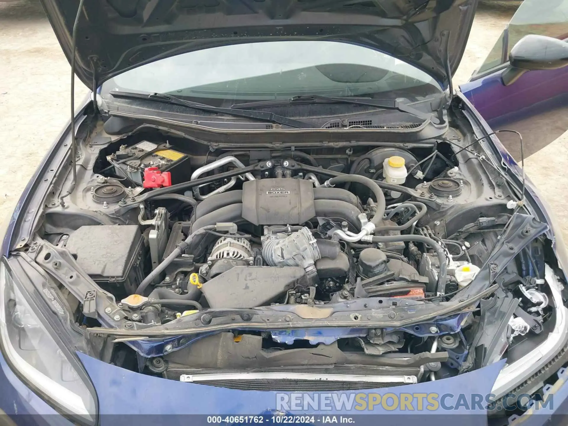 10 fotografías del automóvil dañado JF1ZNBF1XN8753697 TOYOTA GR86 2022