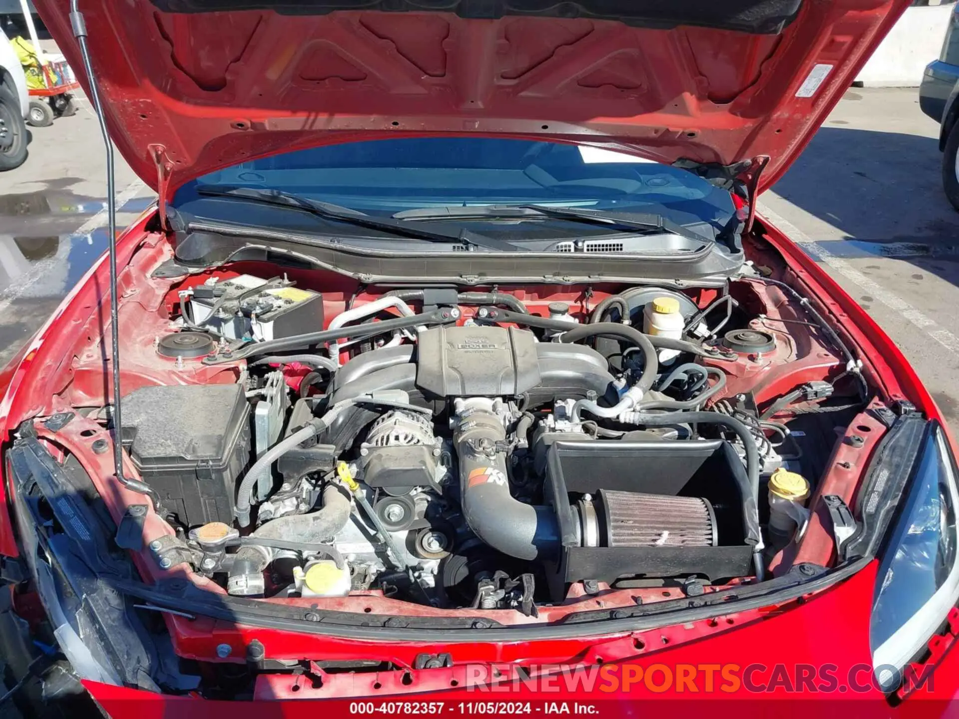 10 fotografías del automóvil dañado JF1ZNBB17P9759301 TOYOTA GR86 2023